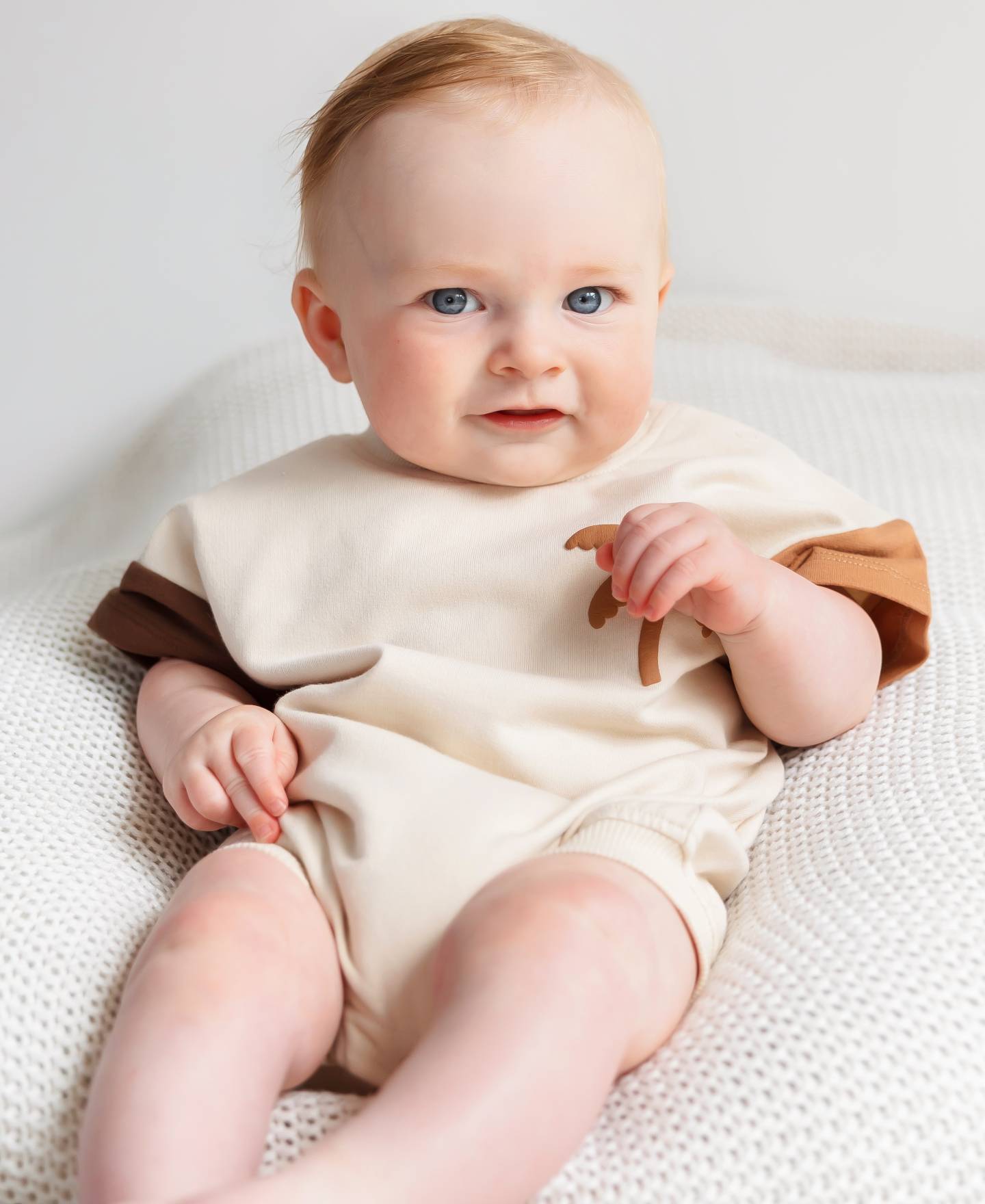 Babies' Terry Short Sleeve Bodysuit