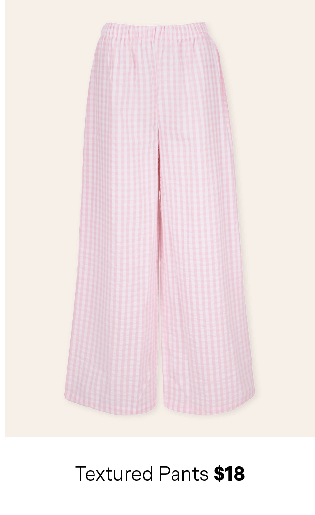 Textured Pants $18