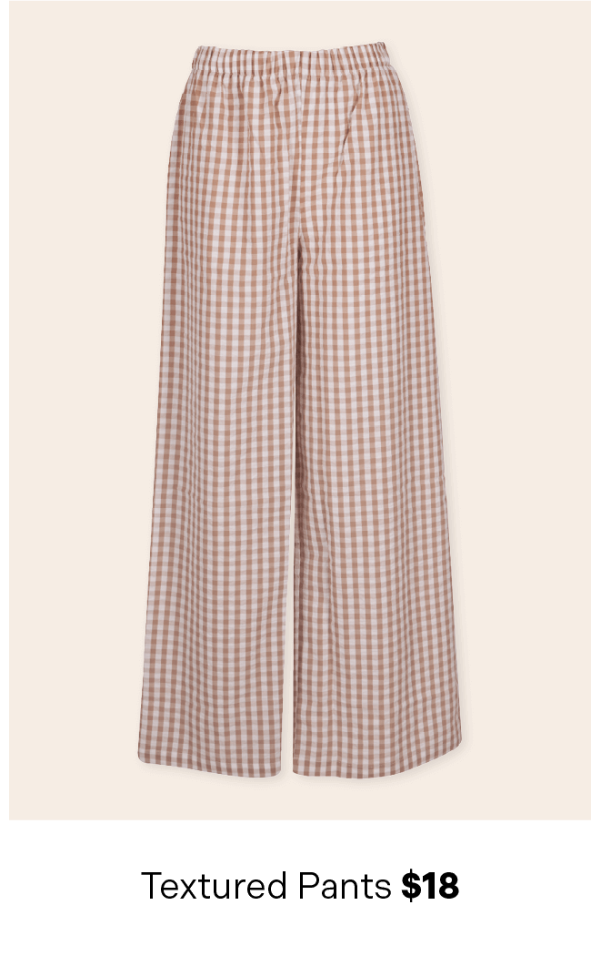 Textured Woven Sleep Pant