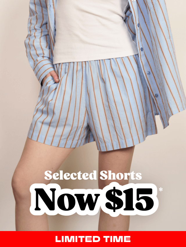 Women's shorts offer