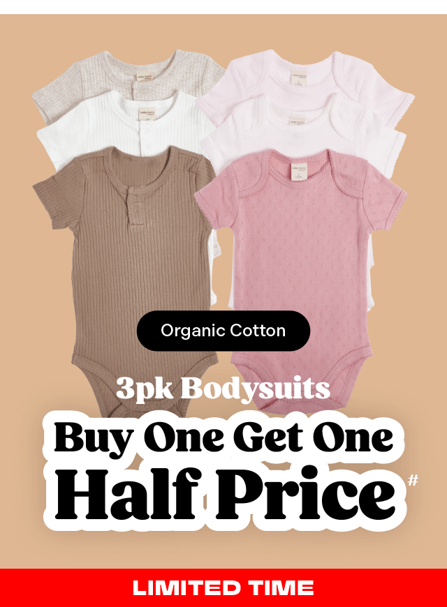 Baby 3PK Bodysuit - buy one get one half price