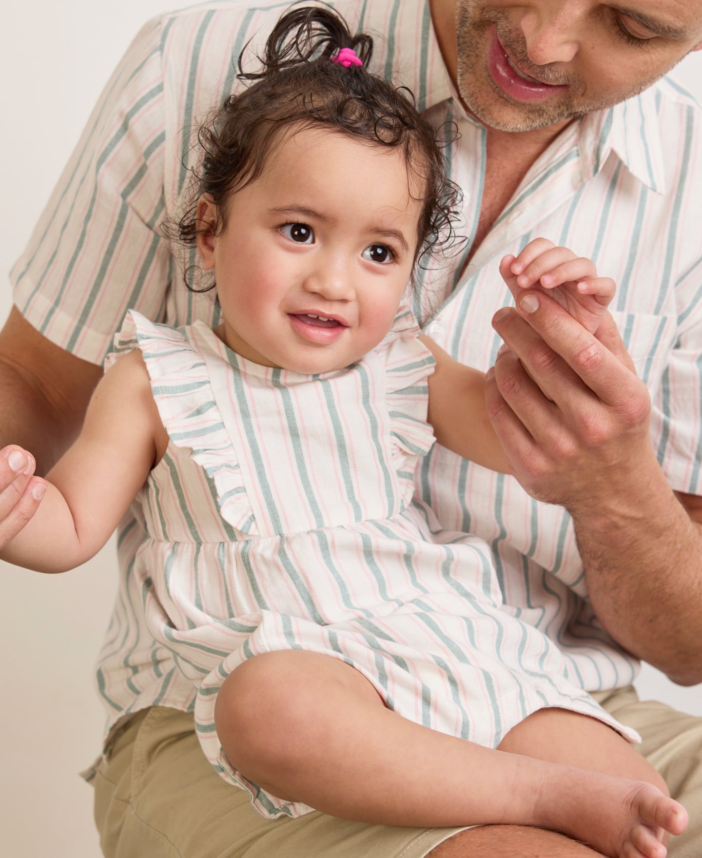 Babies' Mini Me Stripe Romper