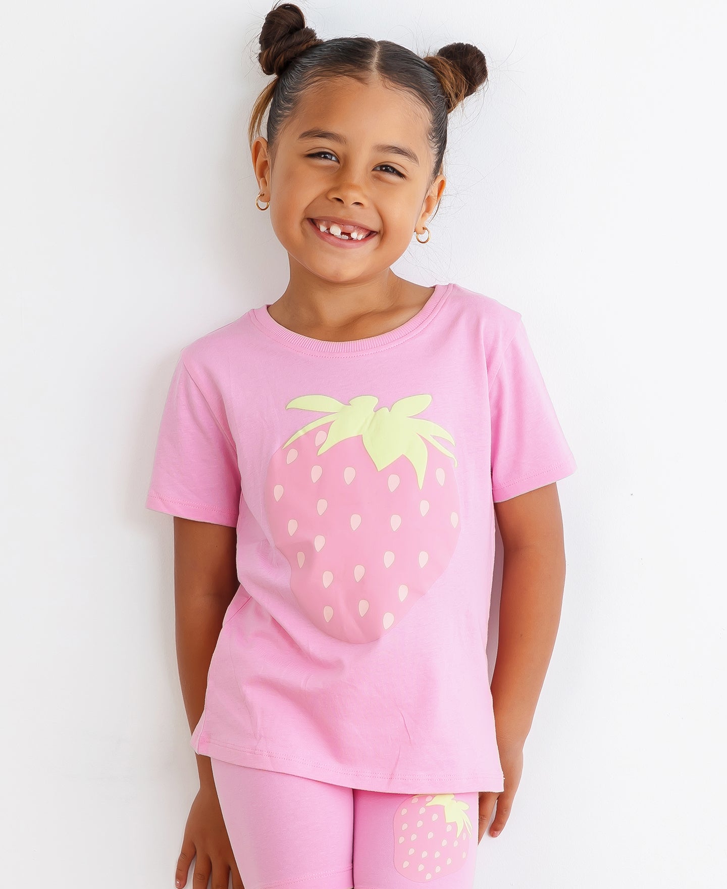Little Kids' Short Sleeve Puff Print Tee