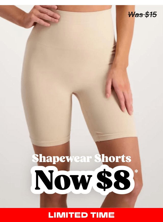 Selected Shapewear now $8