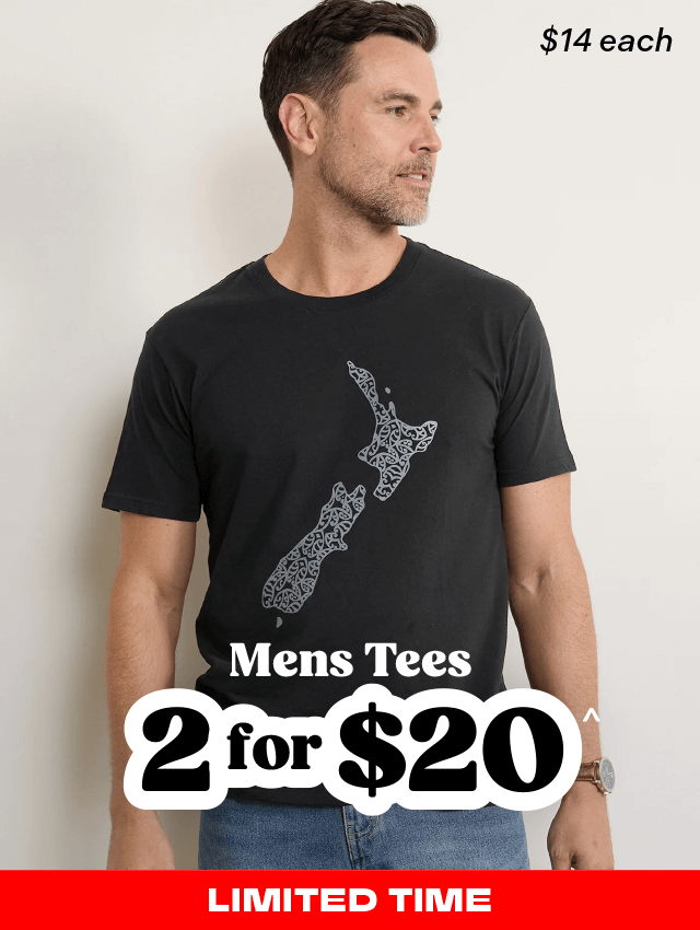 Mens Tees - 2 for $20