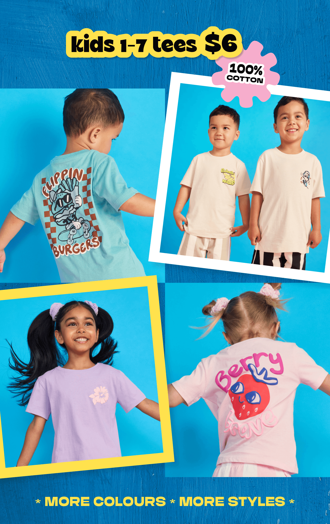 Kids Tees $6