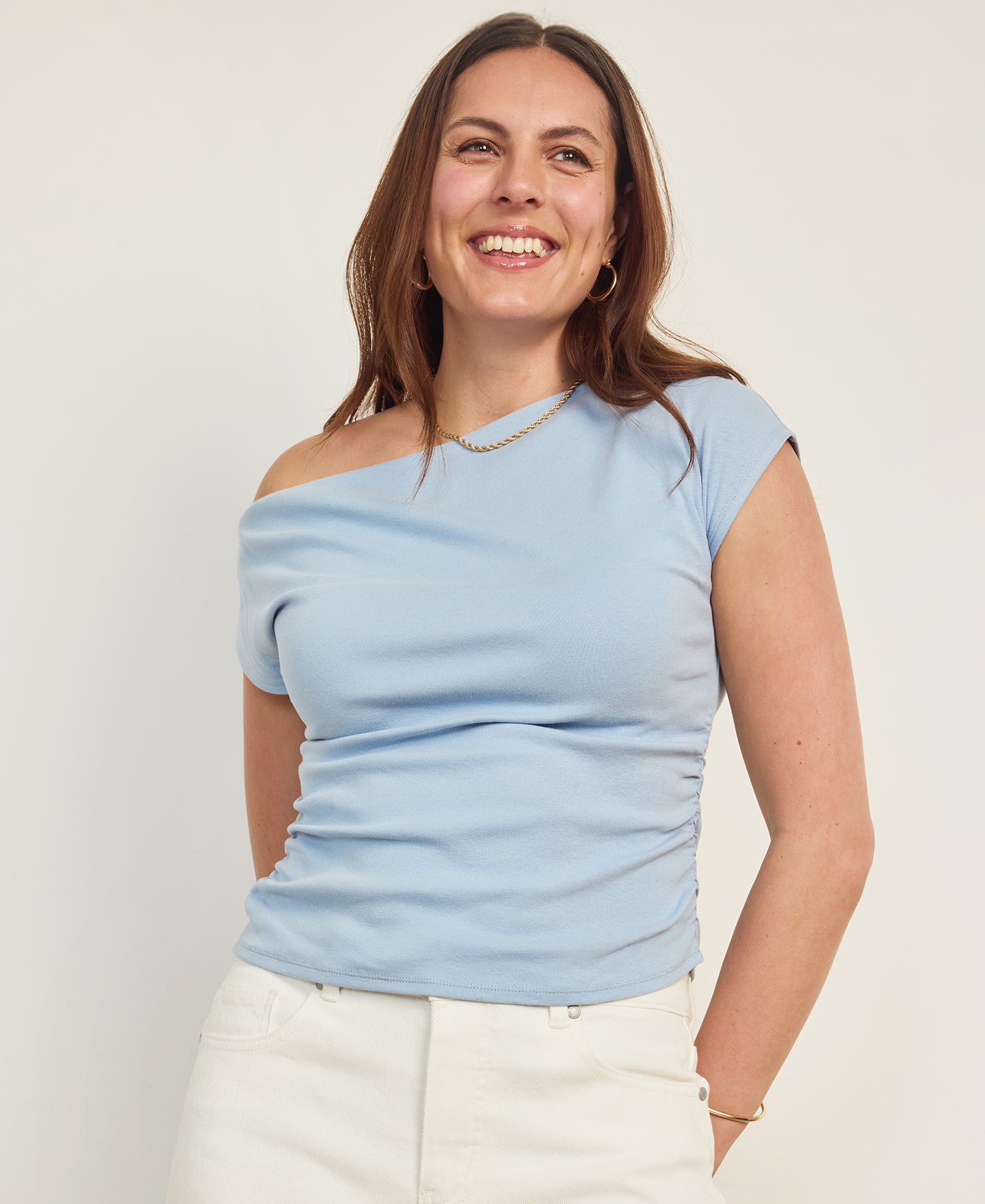 Women's Draped Asymmetric Tee