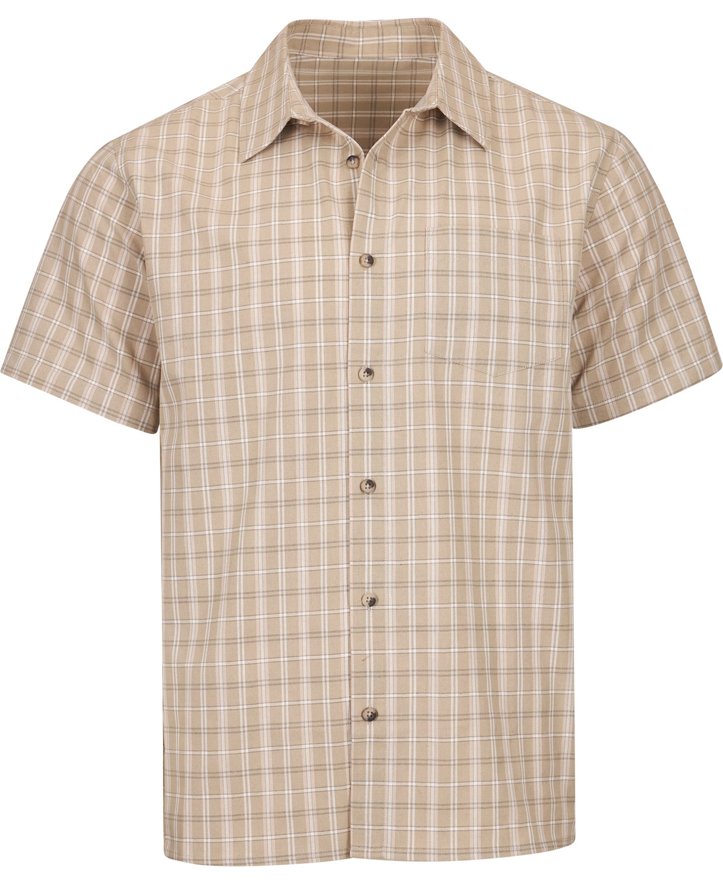 Men's Short Sleeve Check Shirt