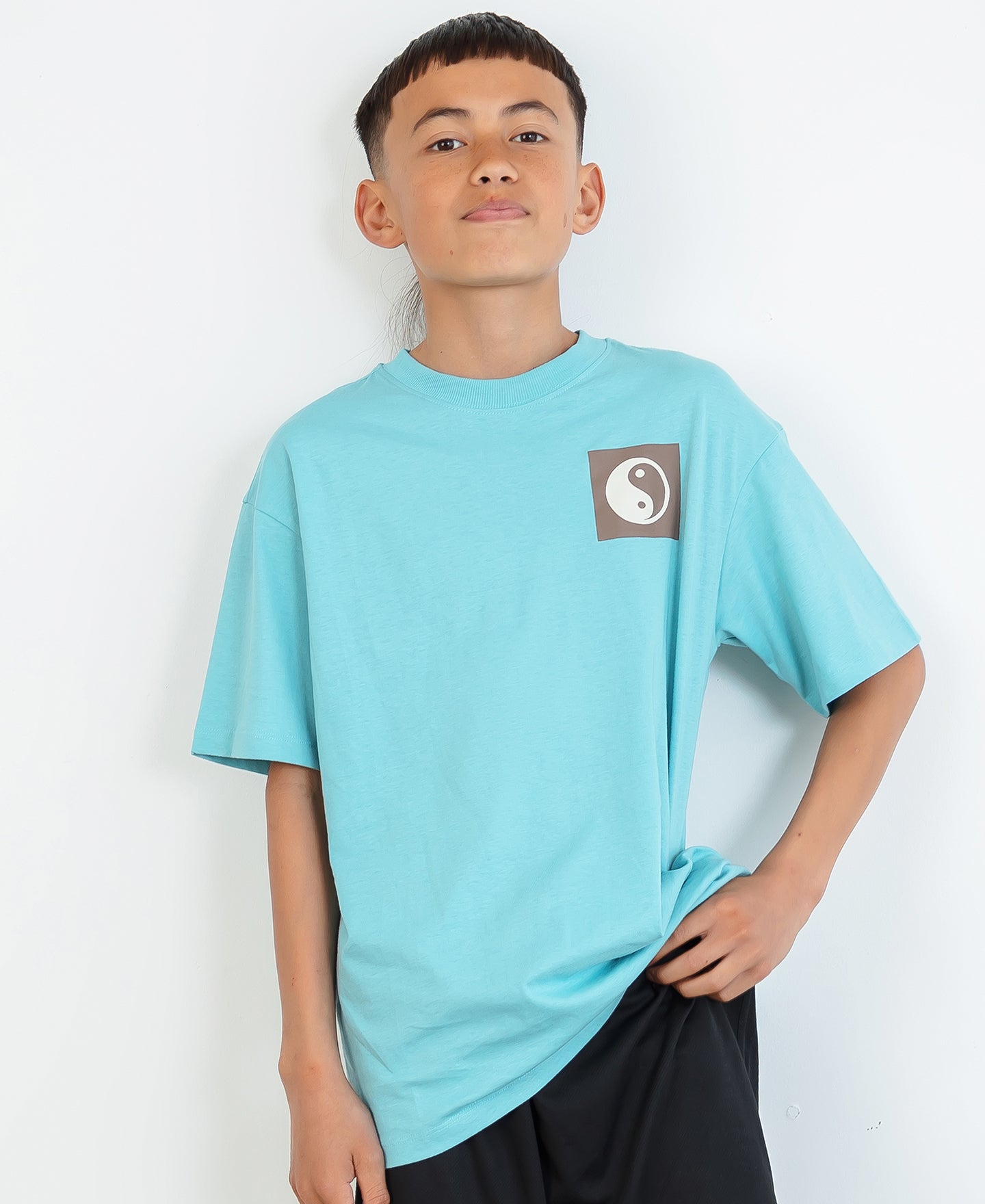 Kids' Short Sleeve Front & Back Print Tee