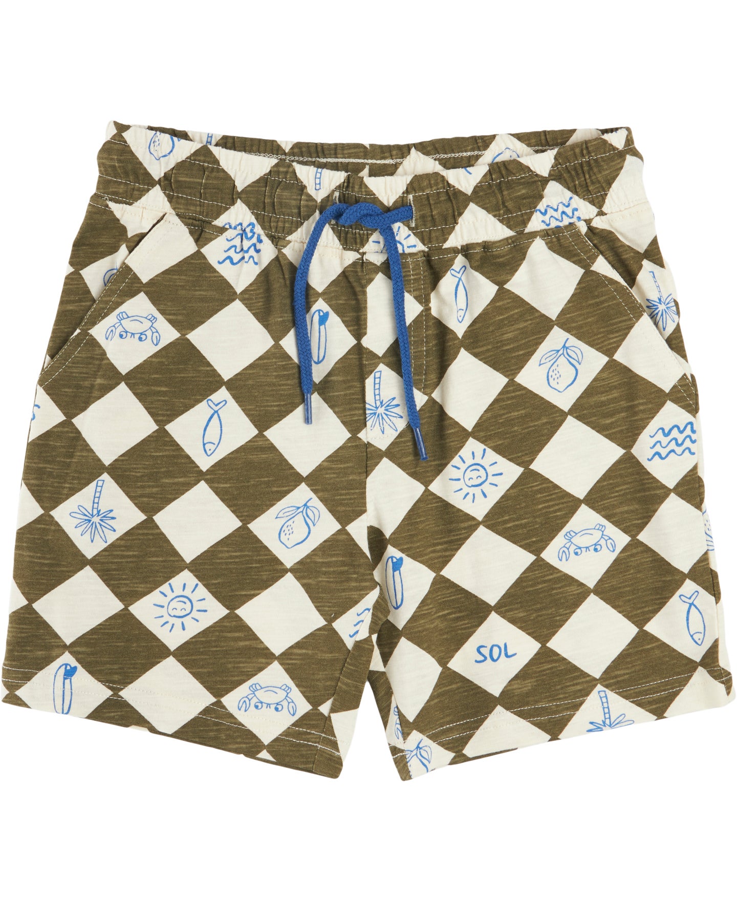 Little Kids' Print Knit Shorts