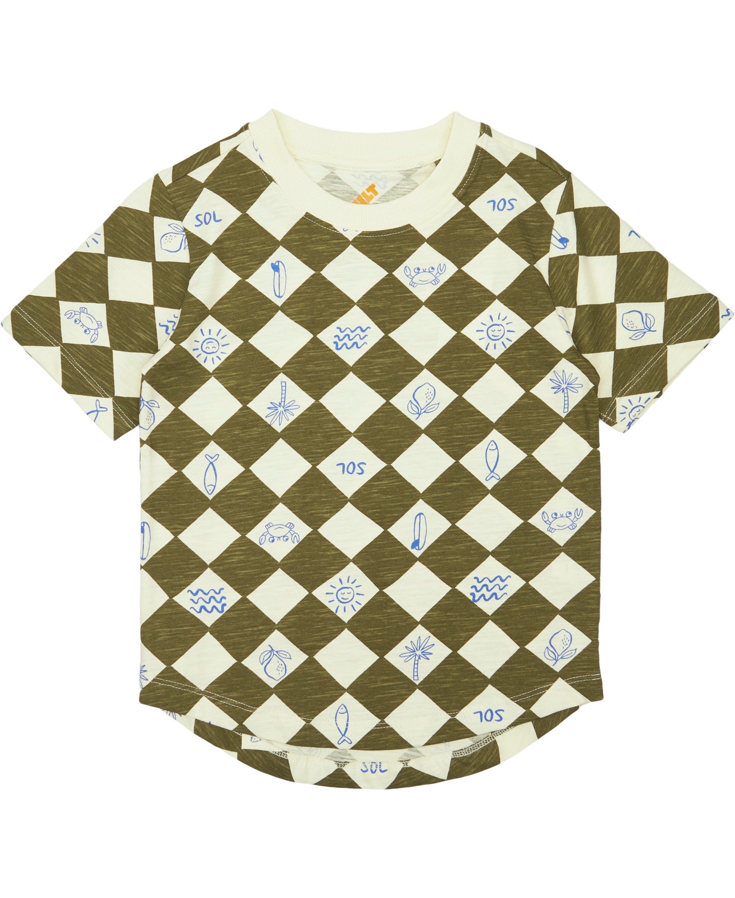 Little Kids' Short Sleeve Print Tee