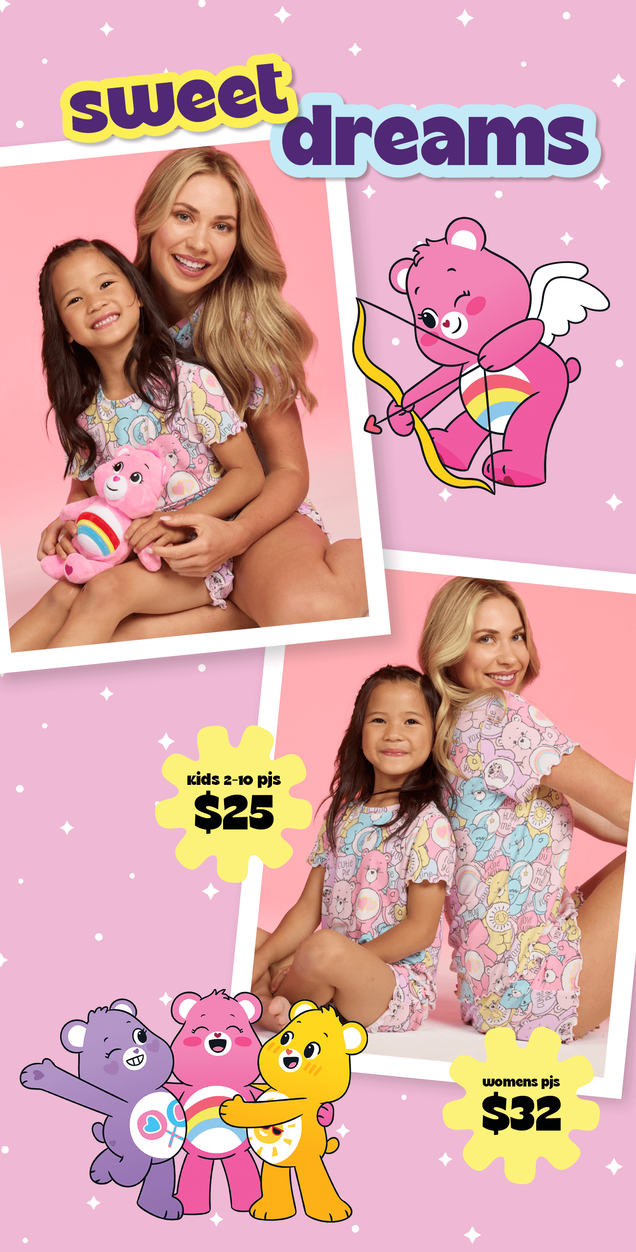 Care Bears Matching PJs