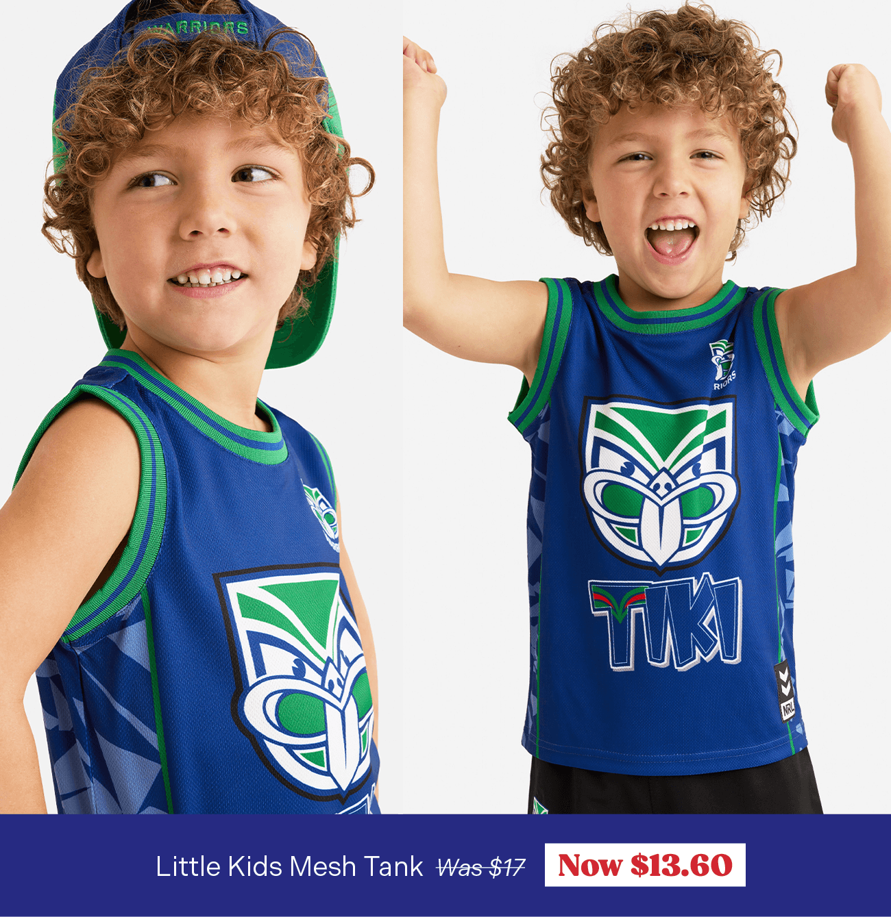 Little Kids Mesh Tank
