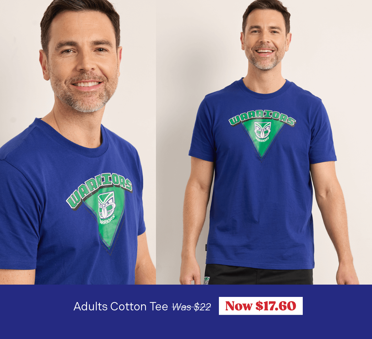 Men's Warriors Cotton Tee