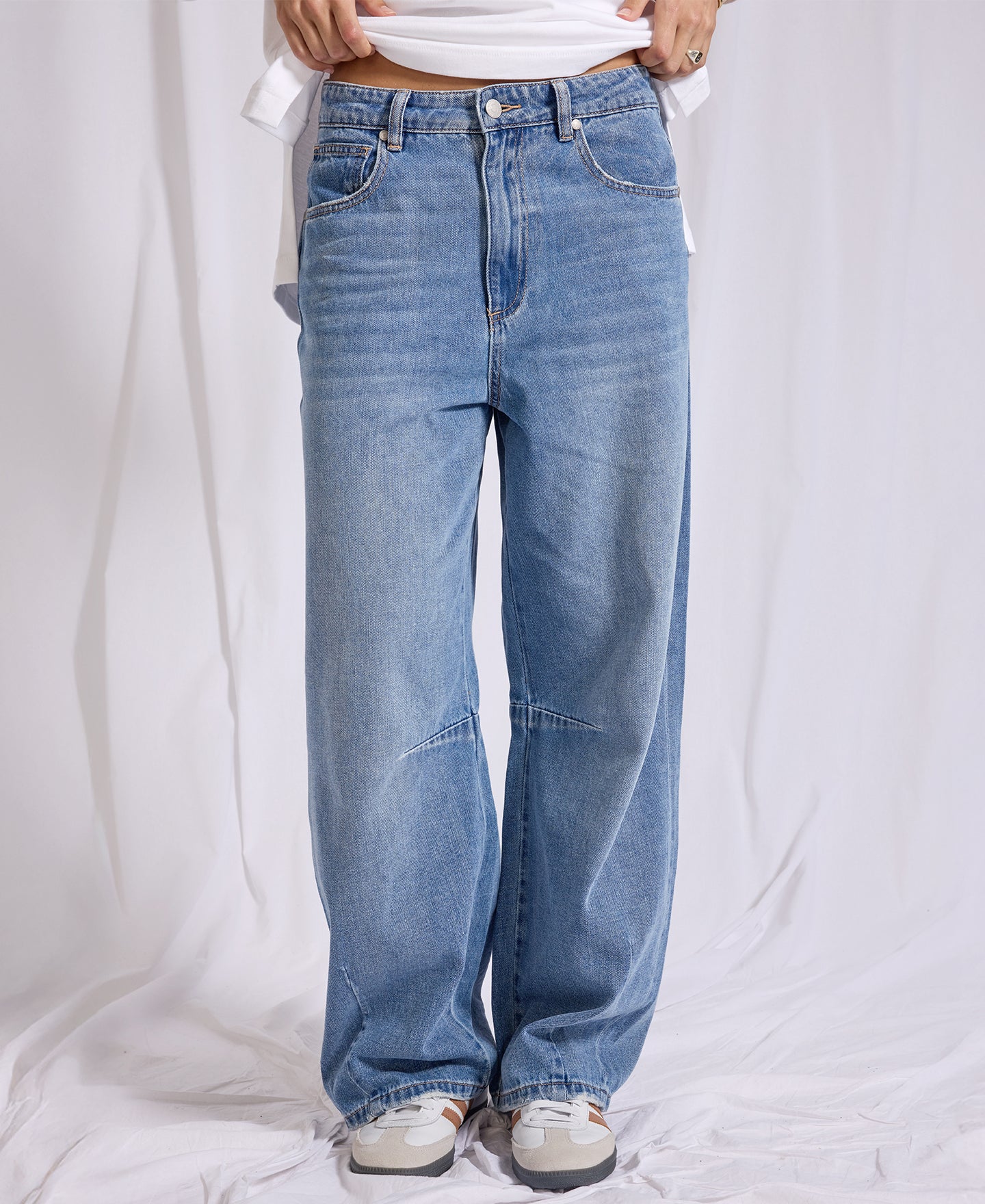Women's Lightweight Baggy Balloon Jean