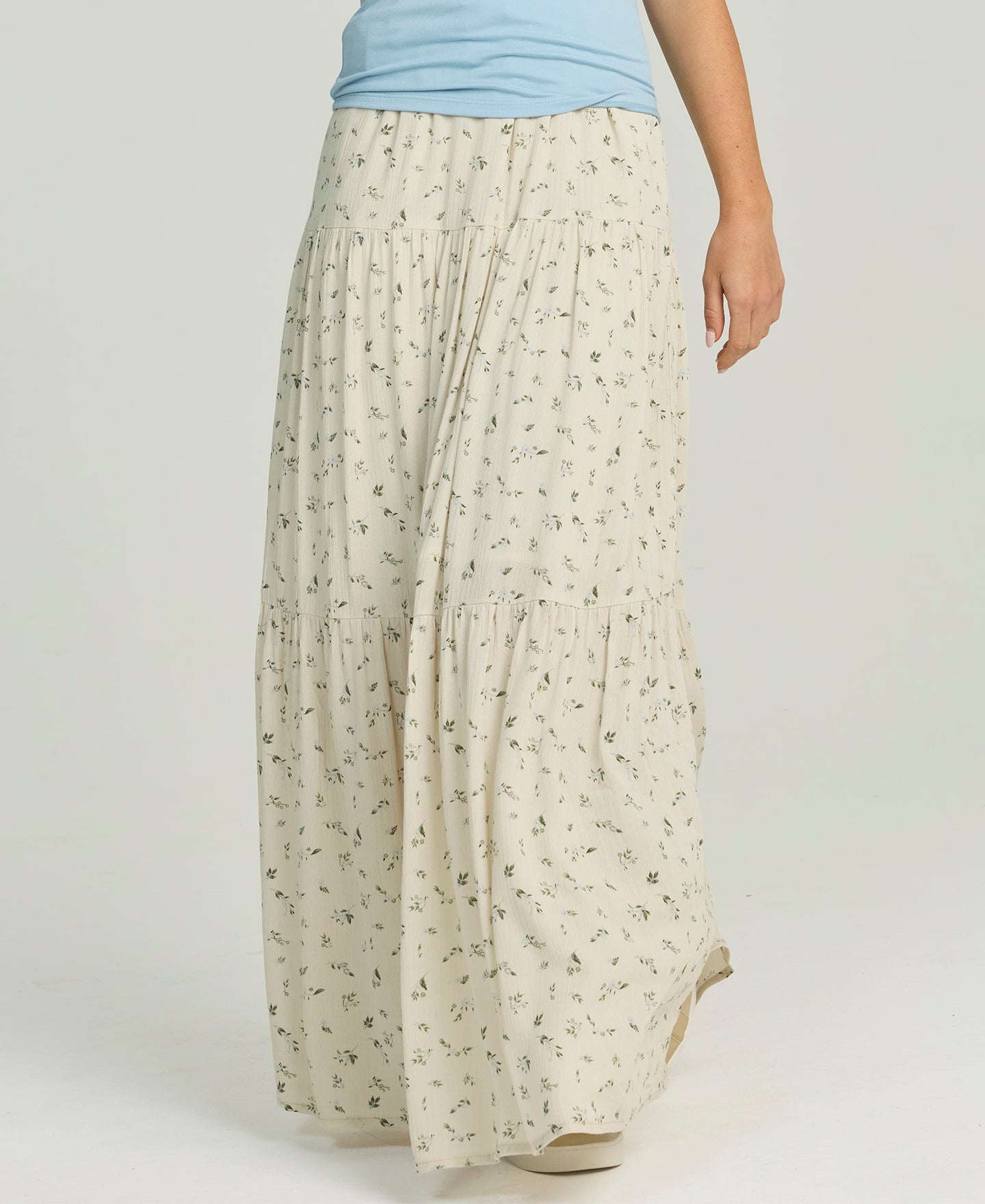 Women's Tiered Maxi Skirt
