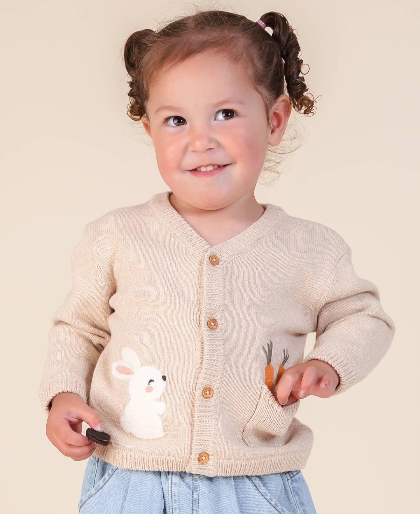 Babies' Bunny Cardigan