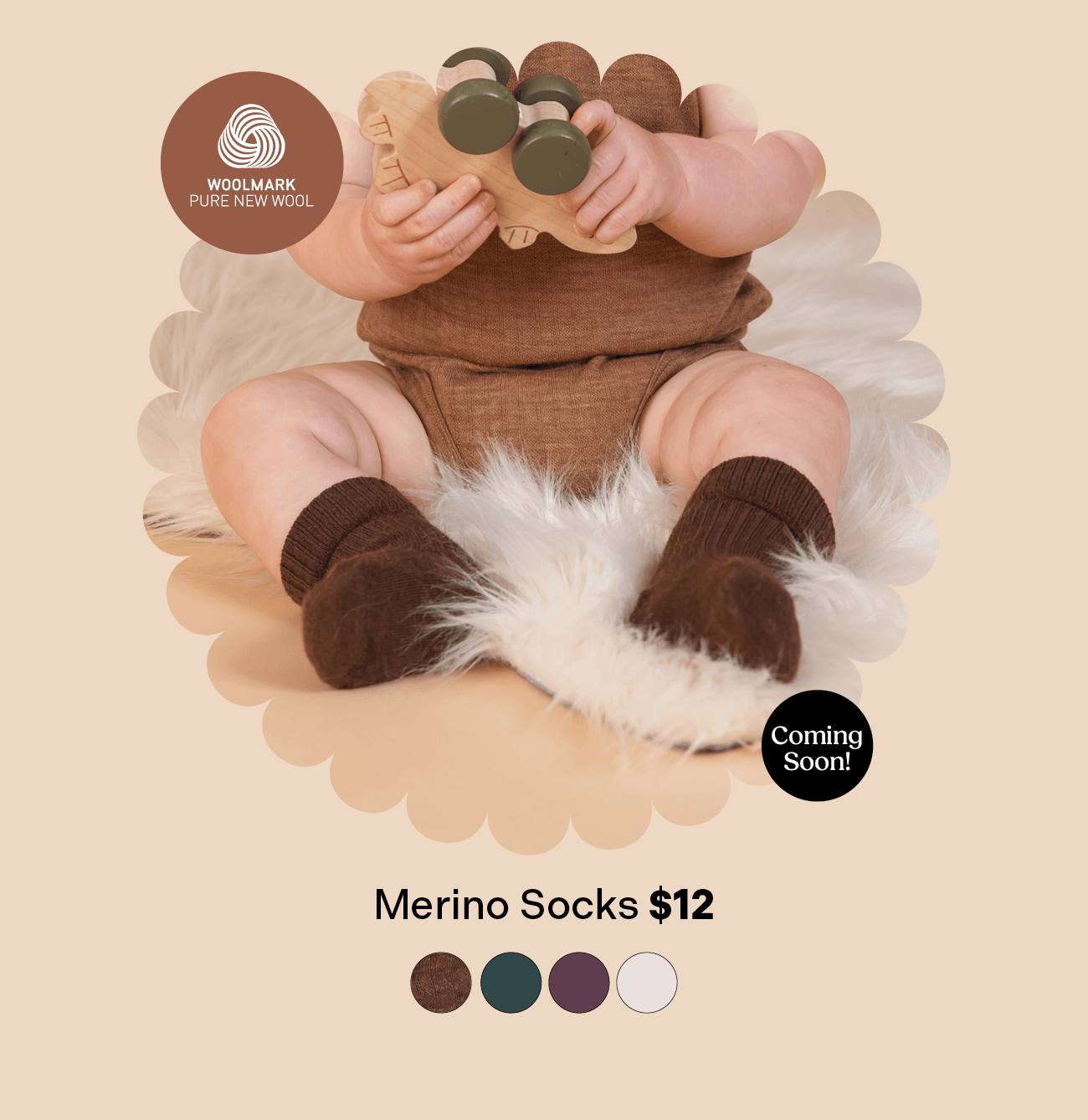 Baby Merino Socks