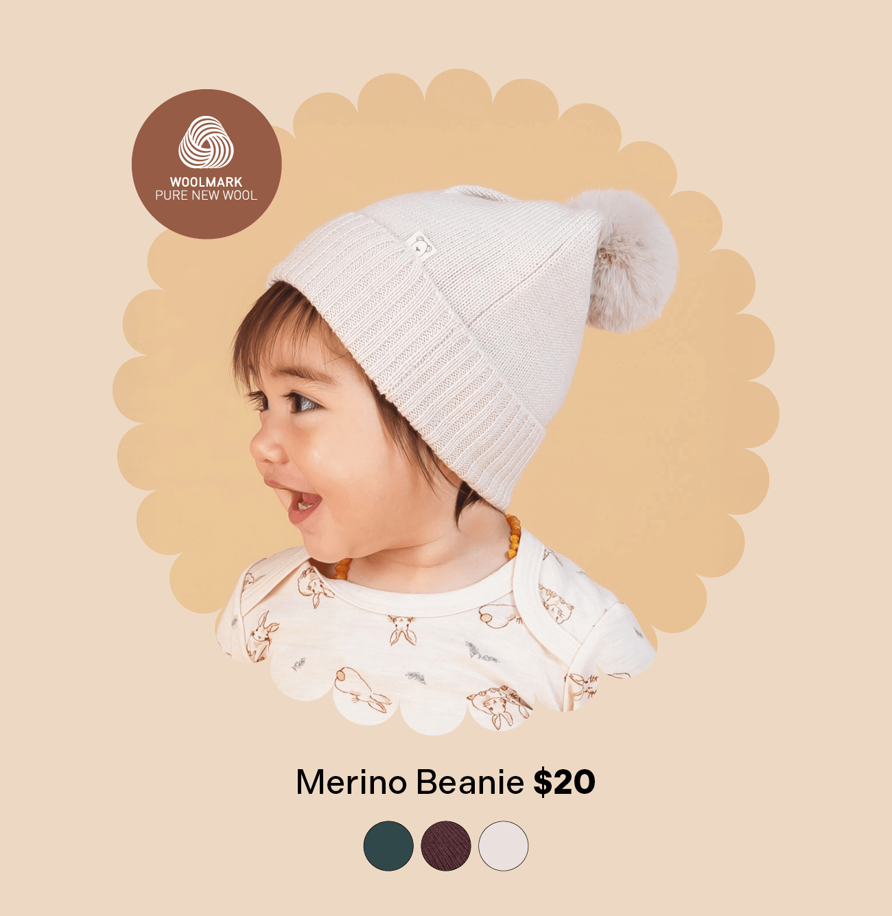 Baby Merino Beanie