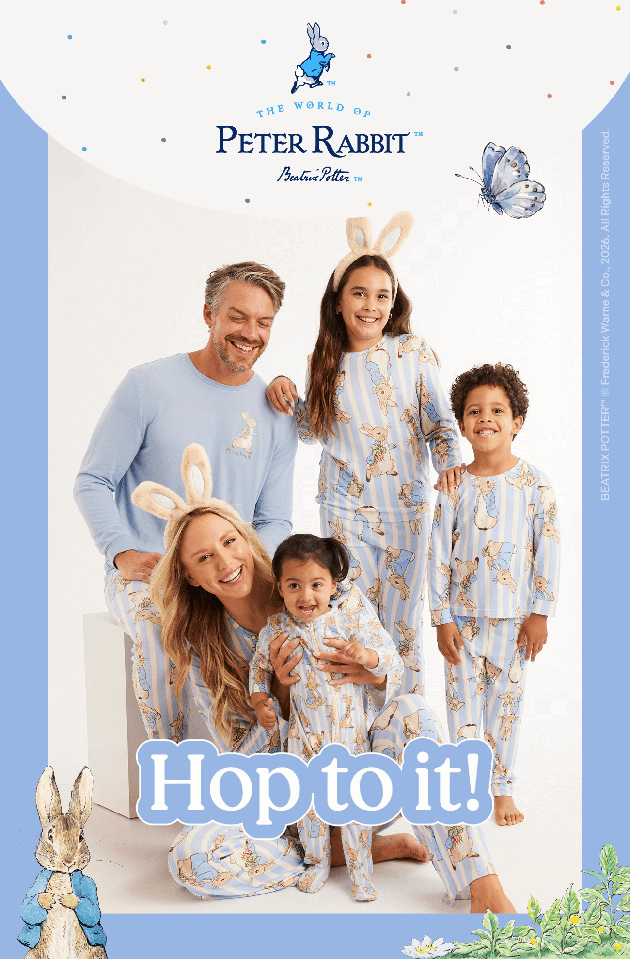Peter Rabbit Matching PJs