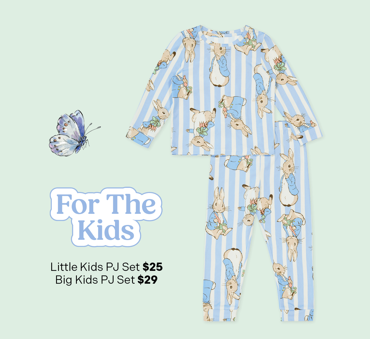 Peter Rabbit Matching PJs