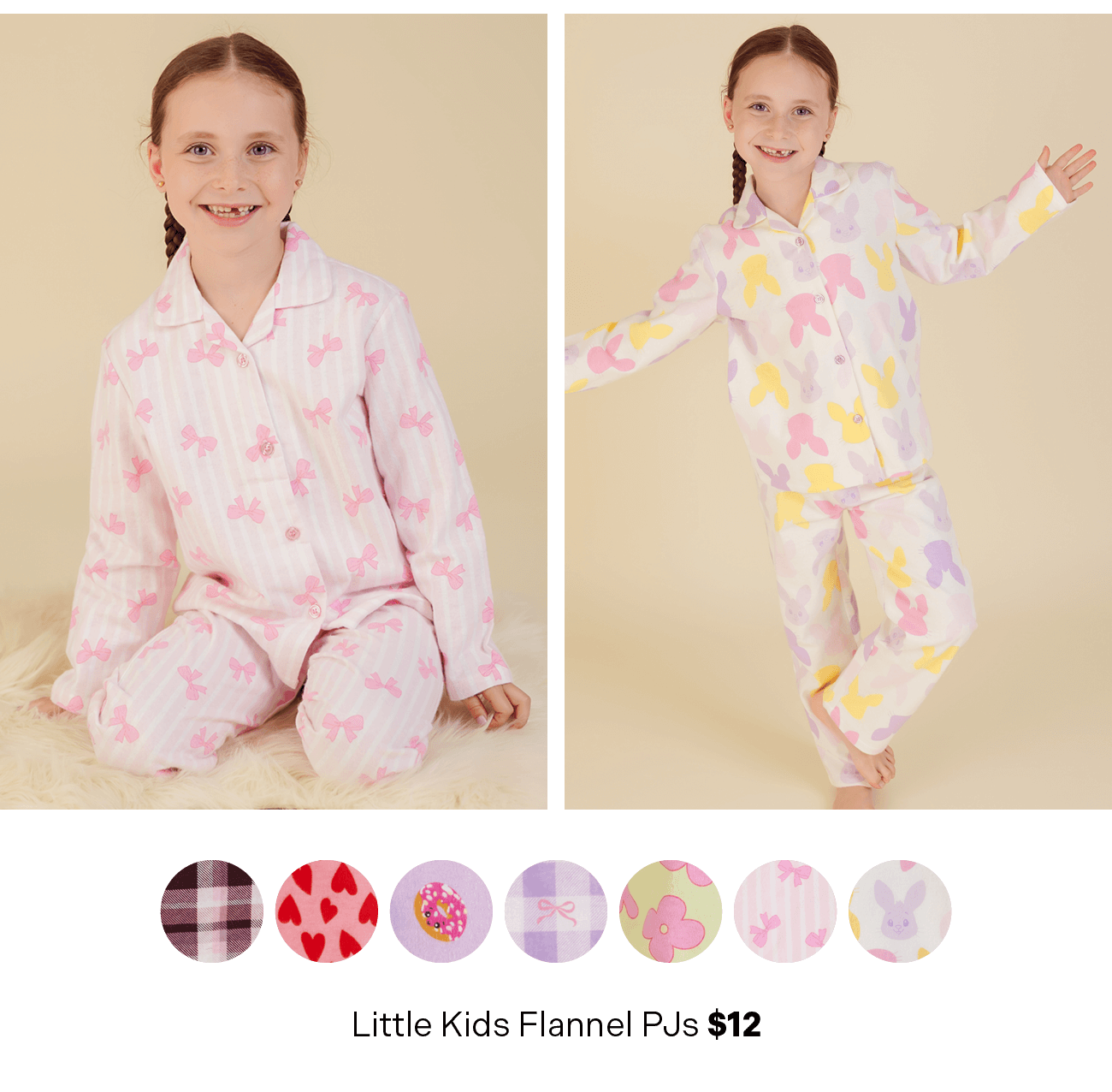 Kids Flannel PJs