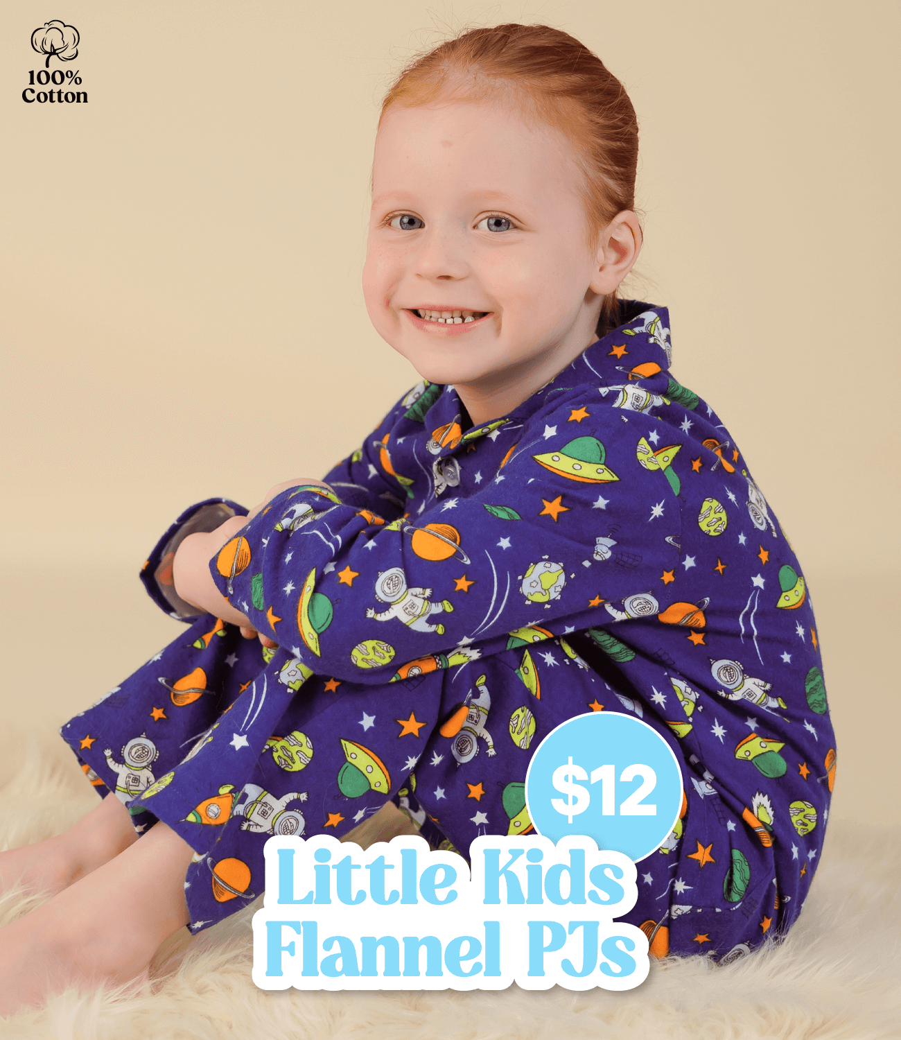 Kids Flannel PJs