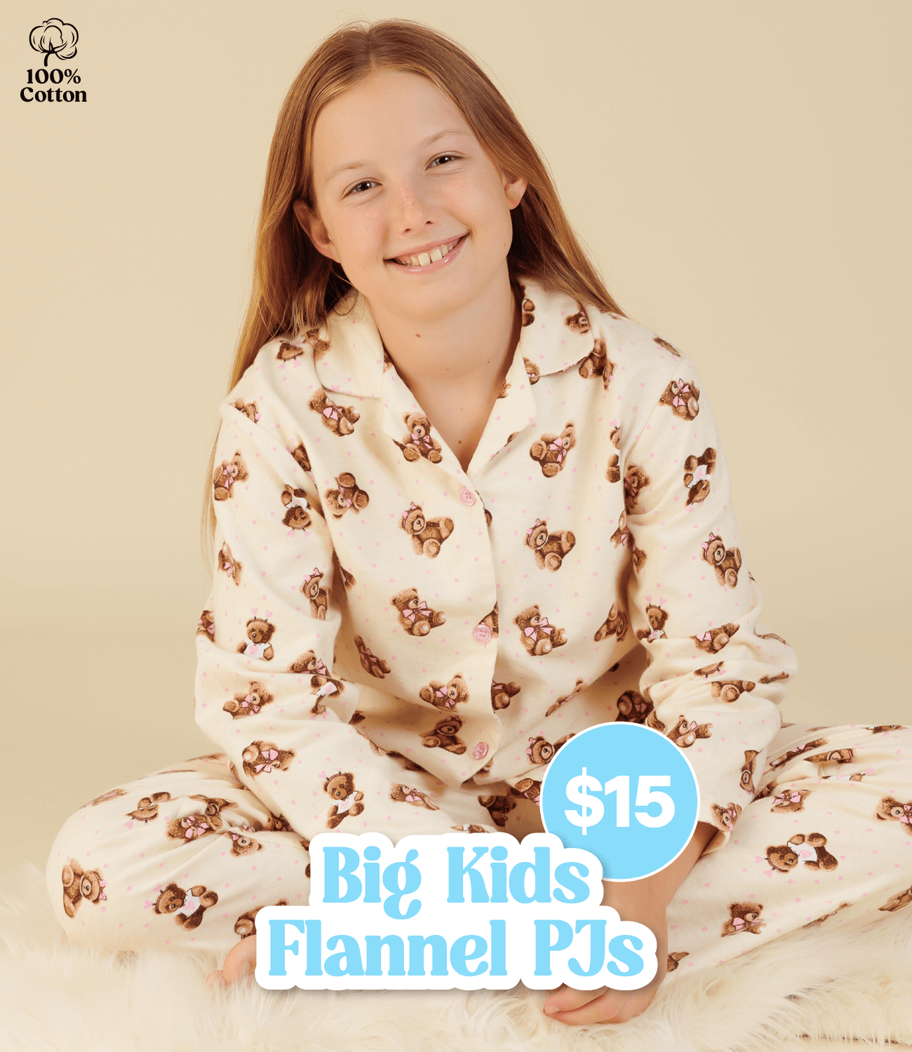 Kids Flannel PJs