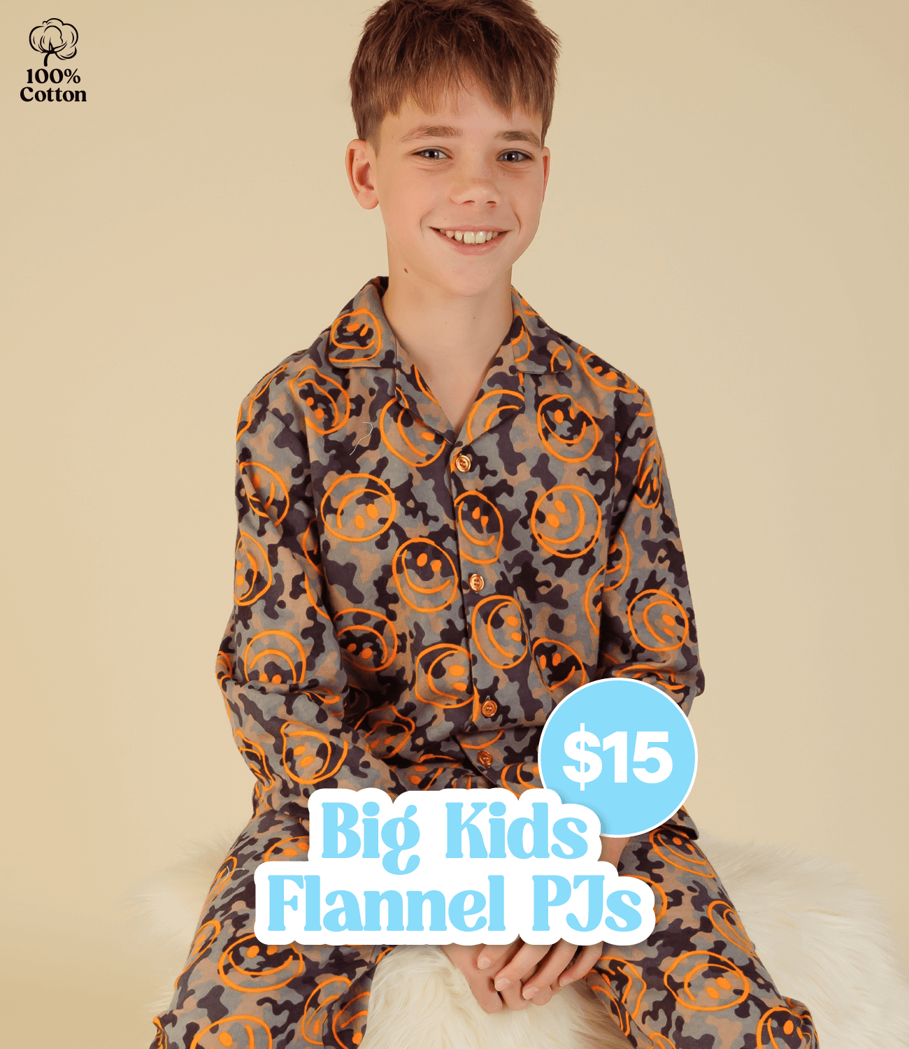 Kids Flannel PJs