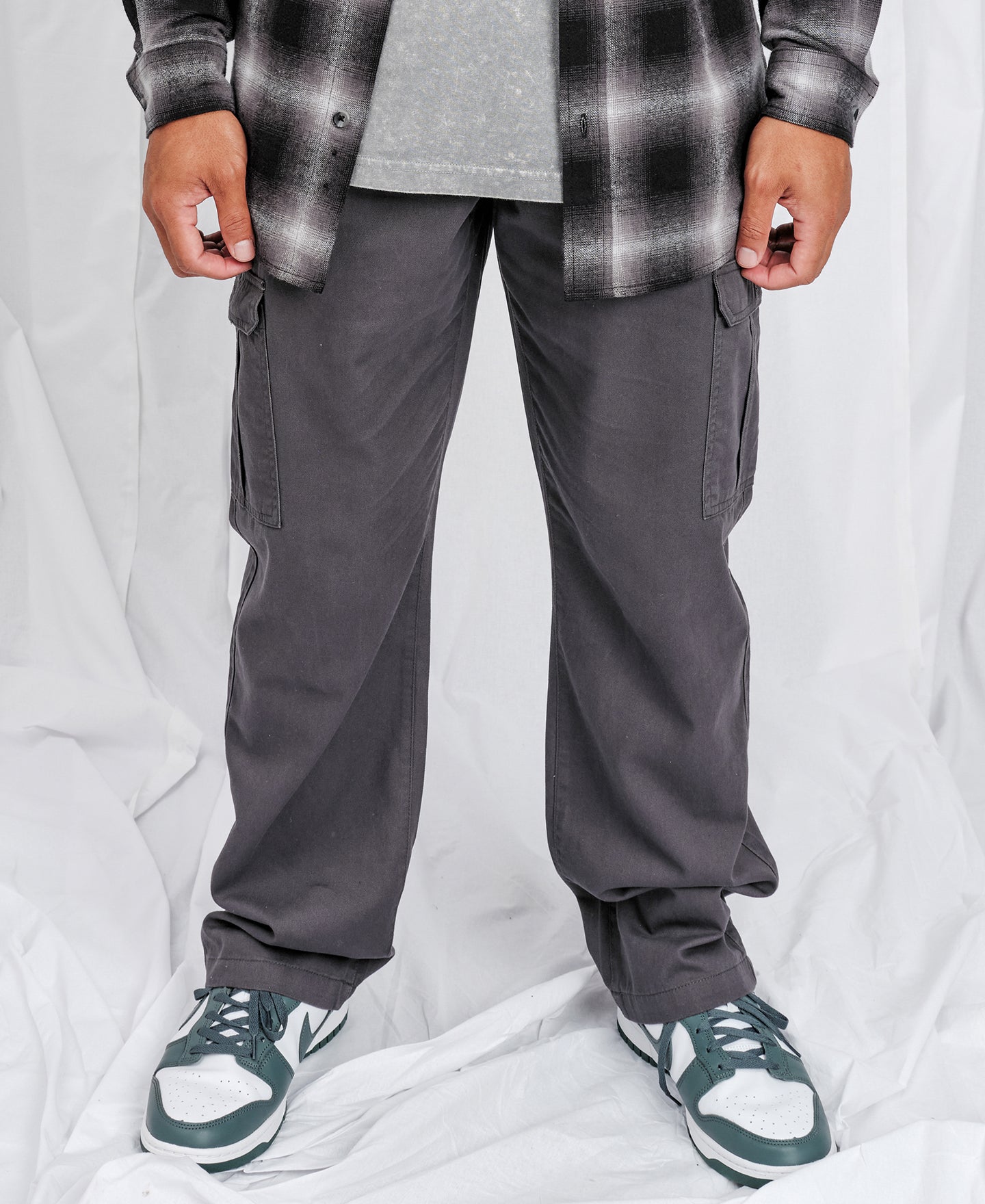 Men's Elastic Waist Cargo Pant