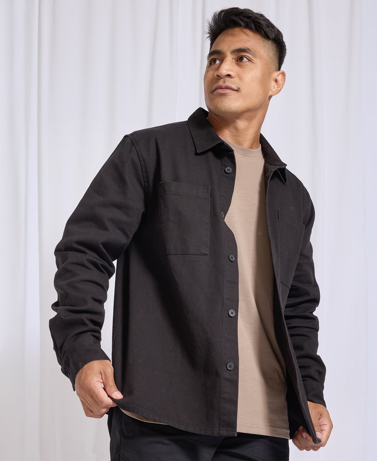Men's Twill Overshirt