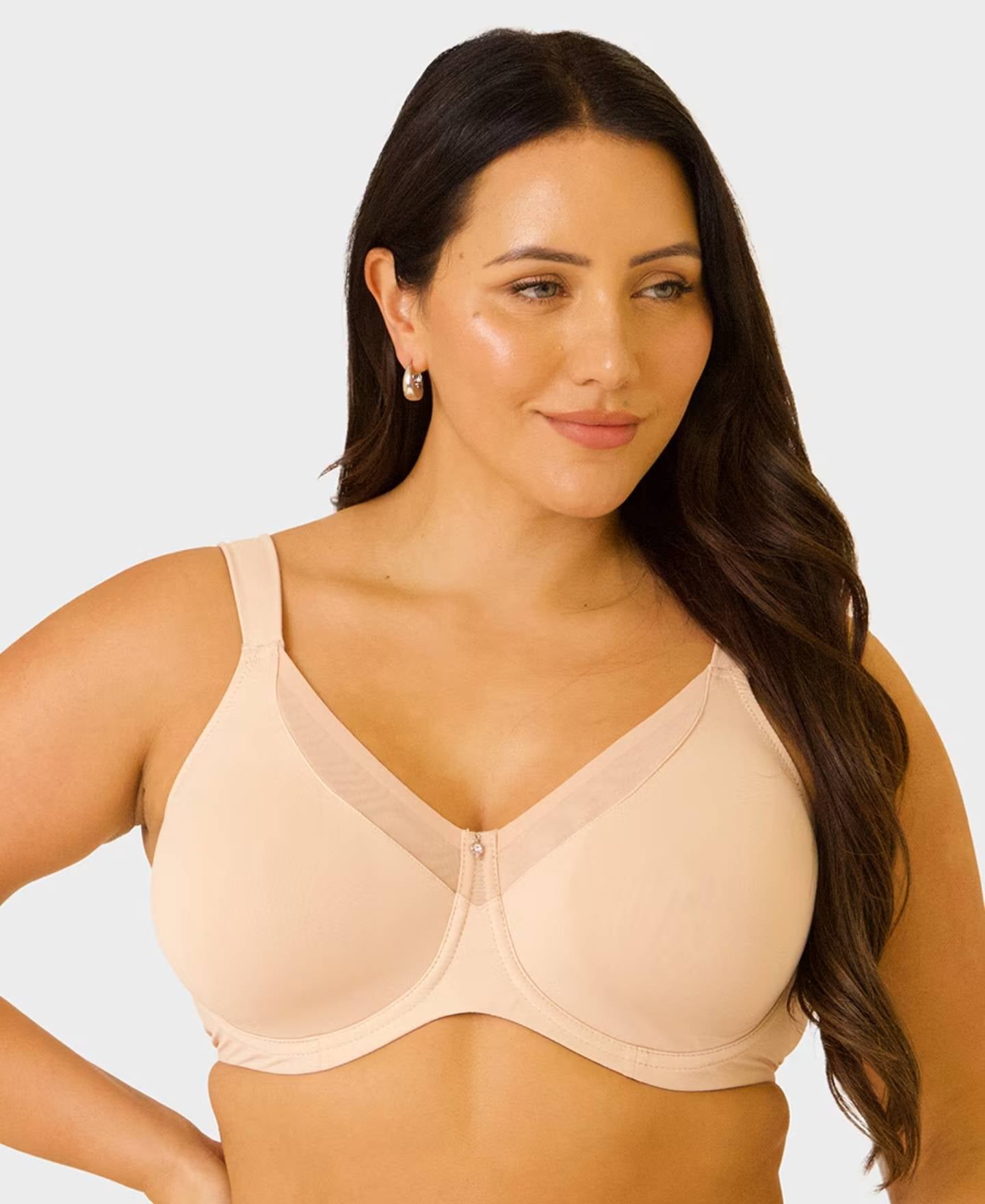 Women's Fuller Figure Minimiser Mesh Cup