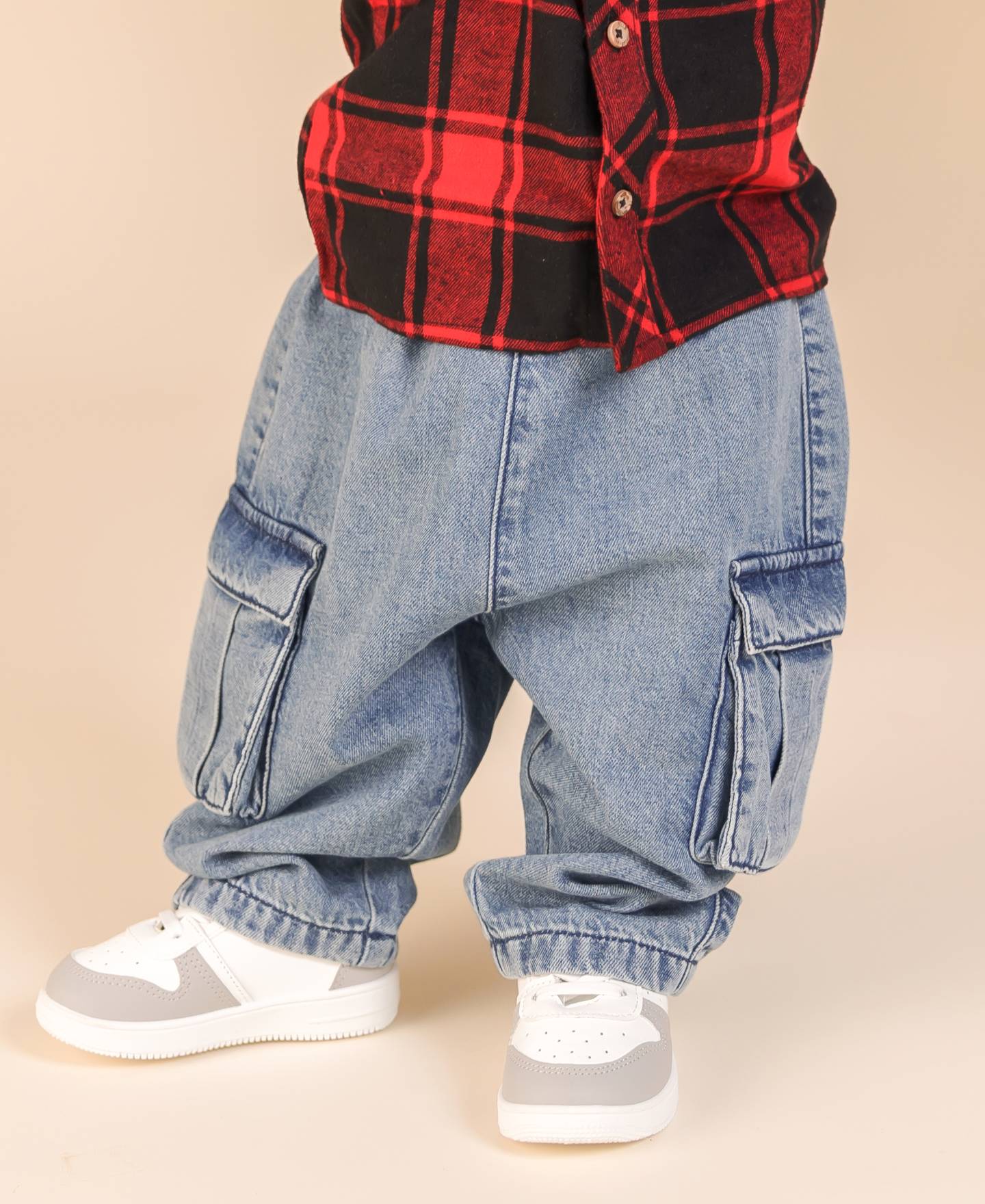 Babies' Denim Cargo Jean