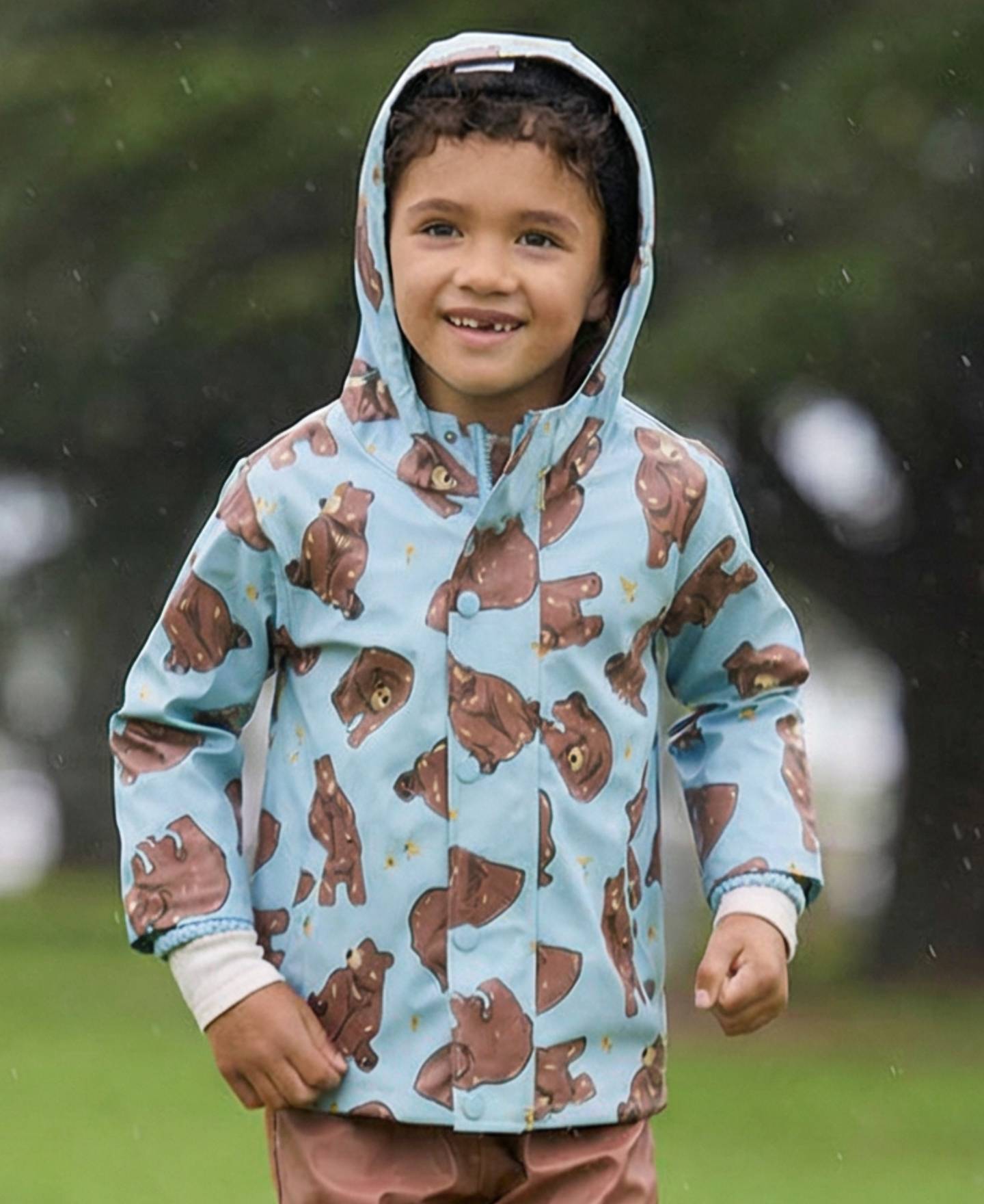 Little Kids' Printed Raincoat