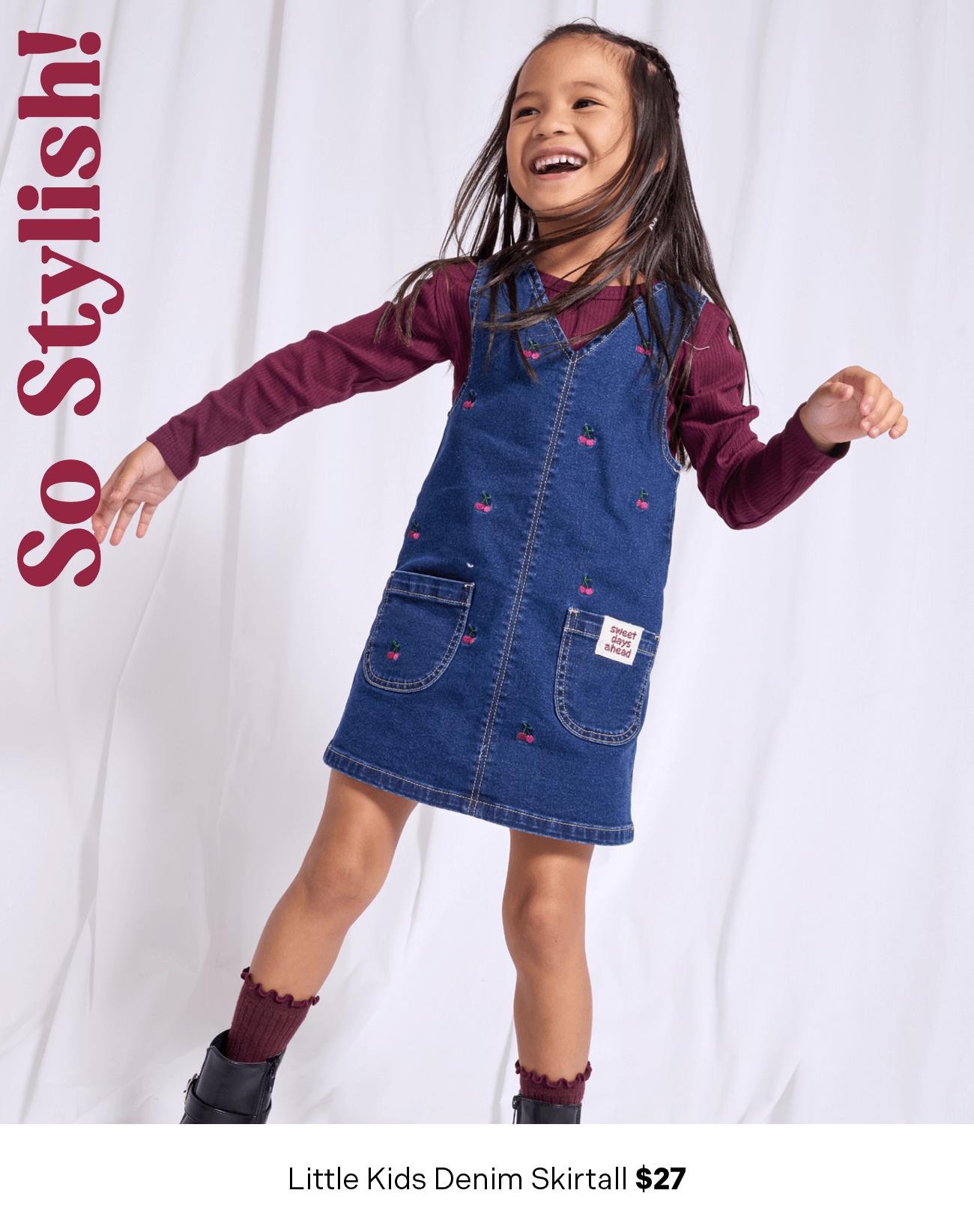 Little Kids Denim Skirtall