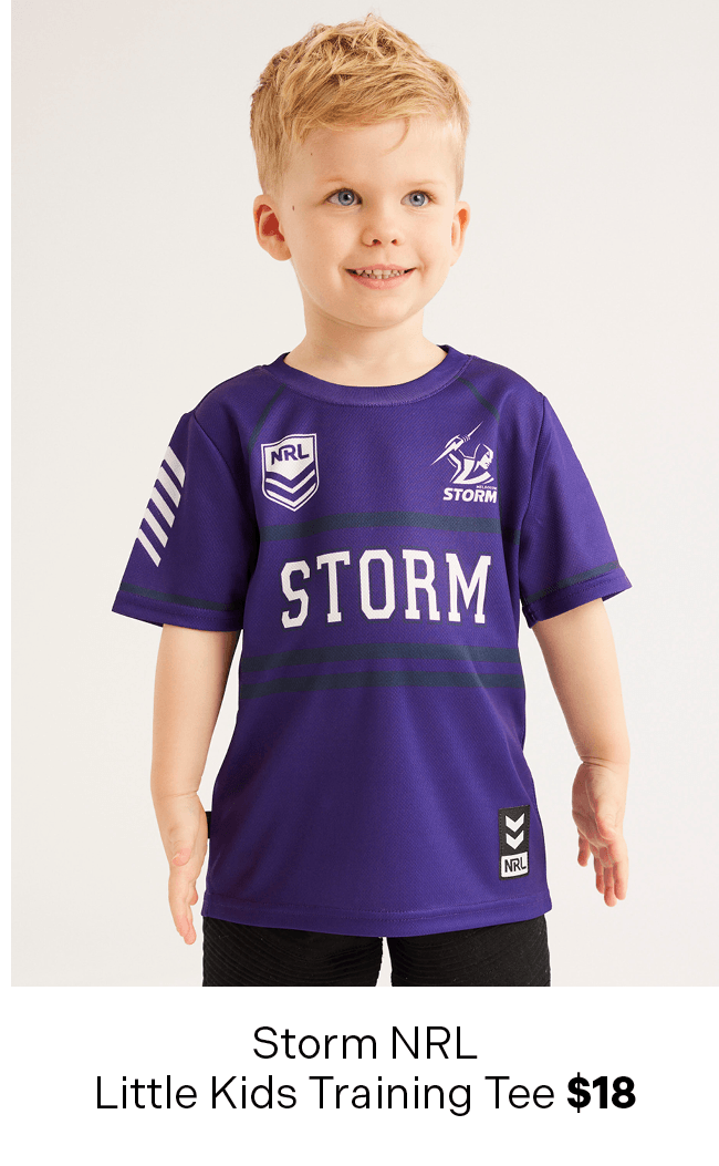 Storm NRL Little Kids' Training Tee