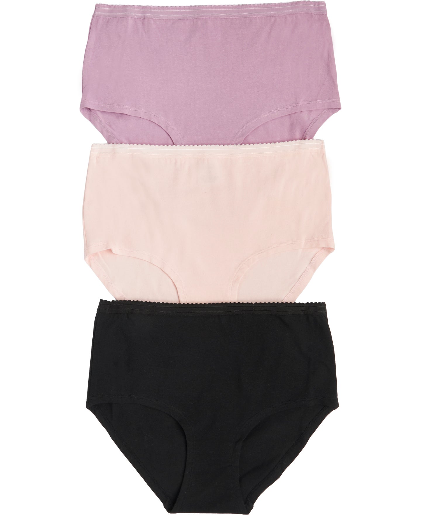 3 Pack Full Cotton Elastane Briefs