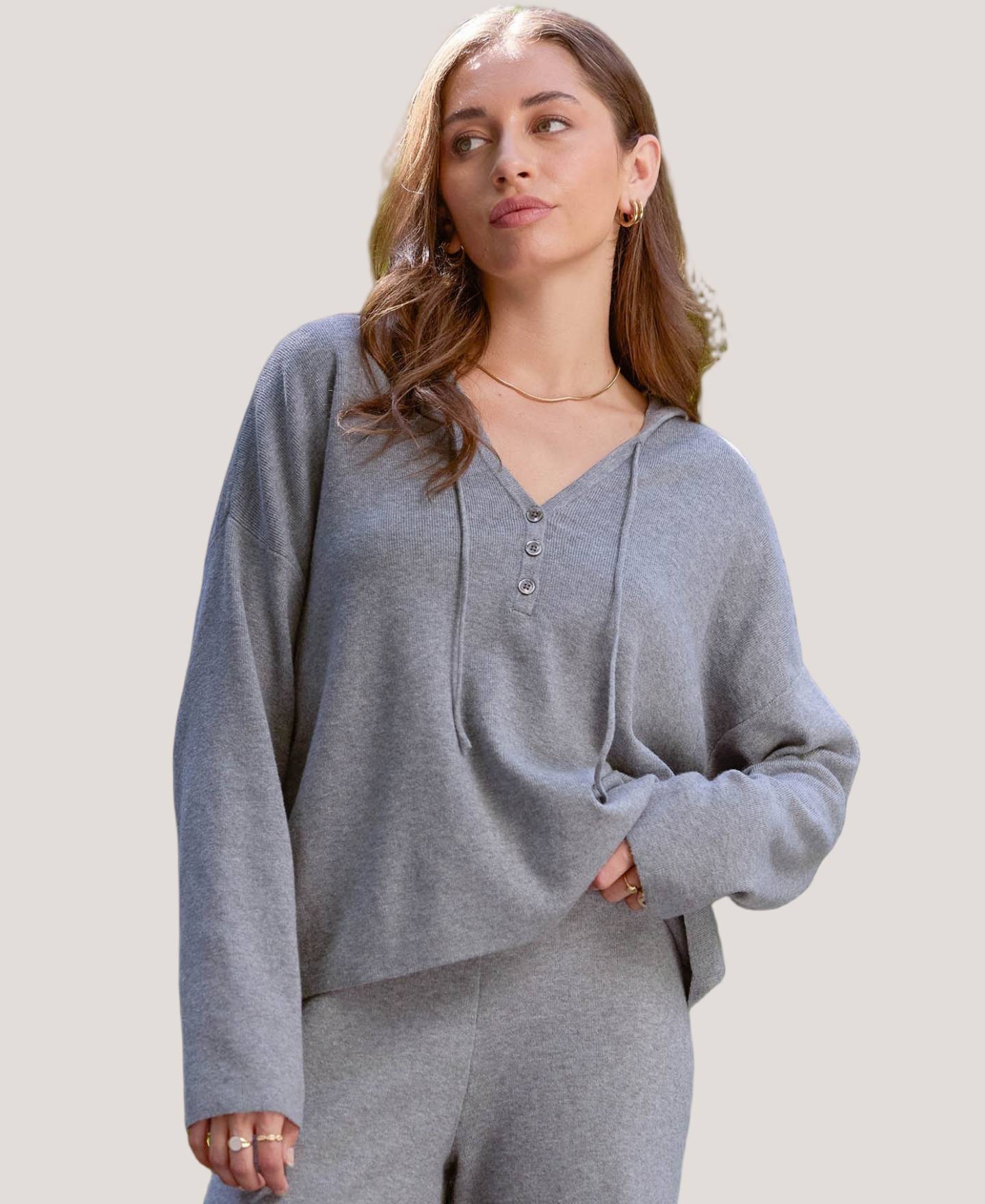 Women's Knit Hoodie