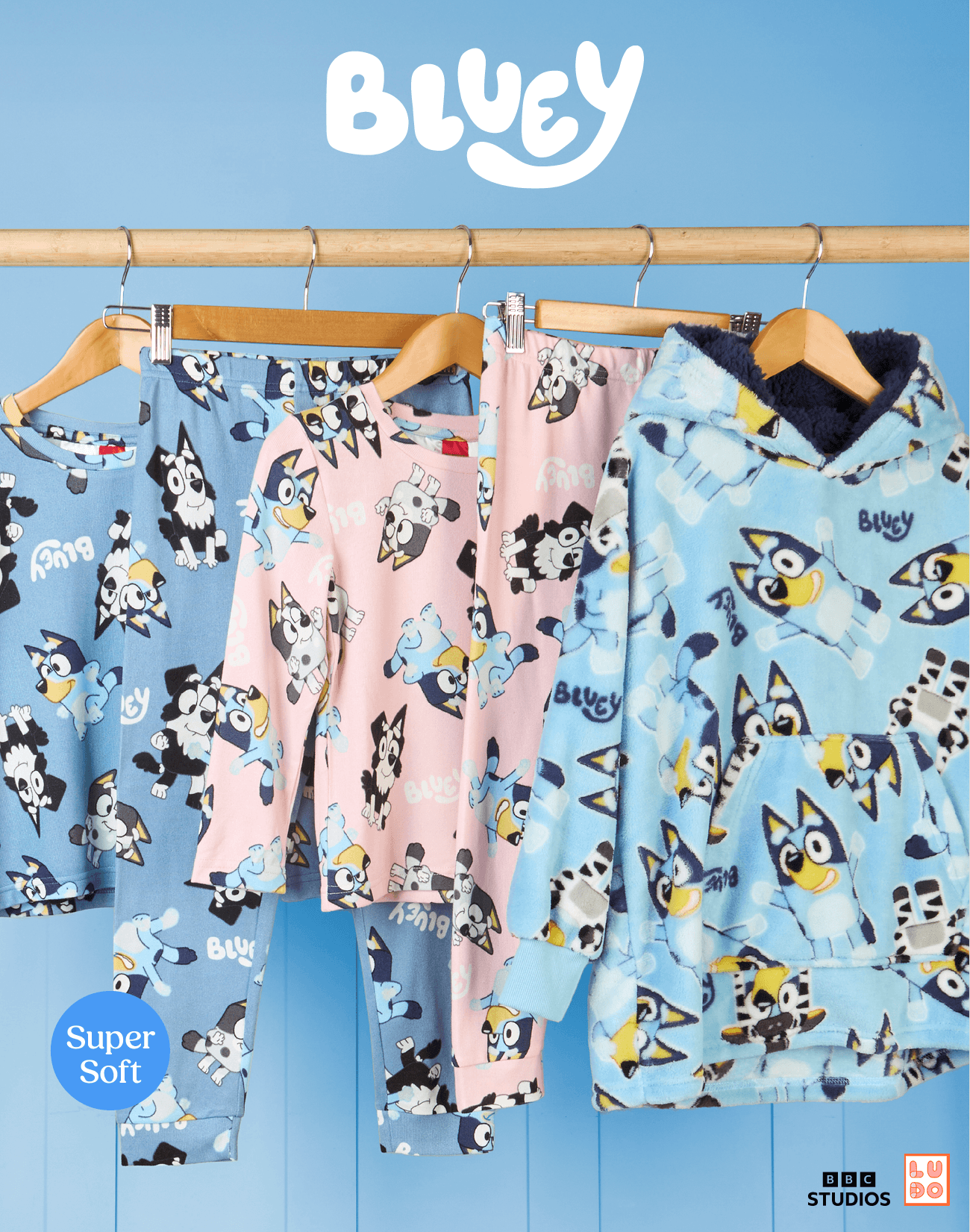 Bluey PJs & Snuggy