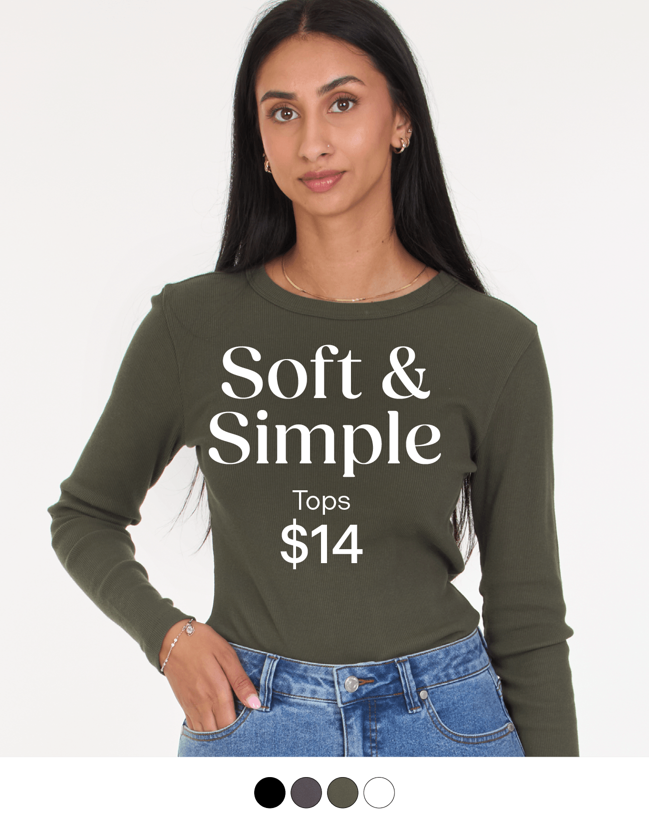Women's Long Sleeve Top $14