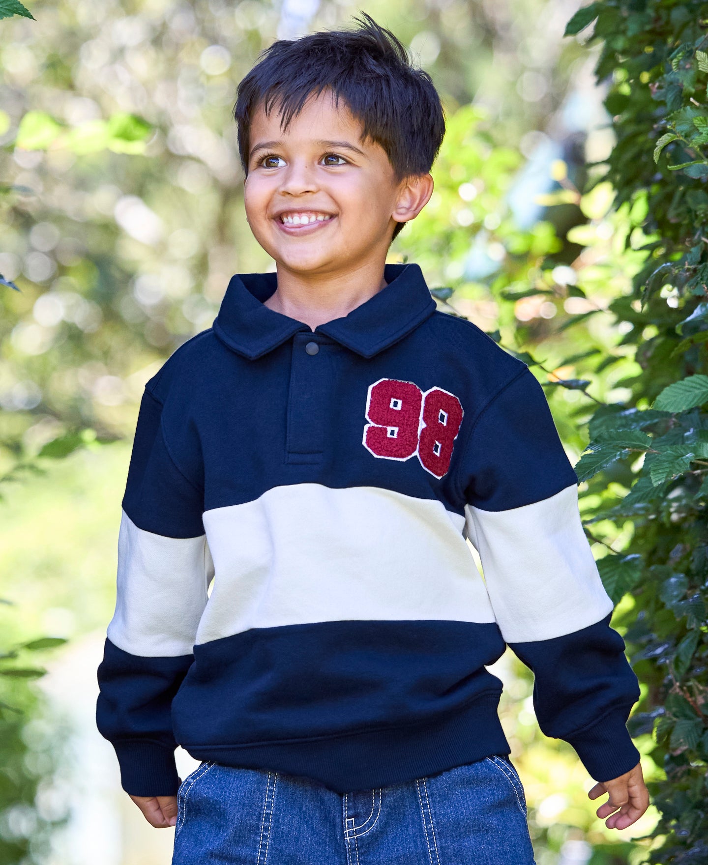 Little Kids' Panelled Sweat