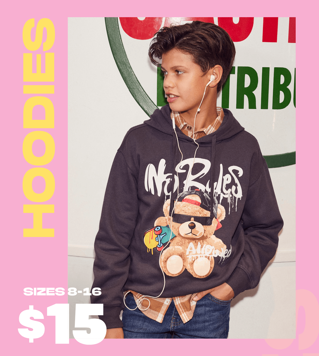 Kids Graphic Hoodies