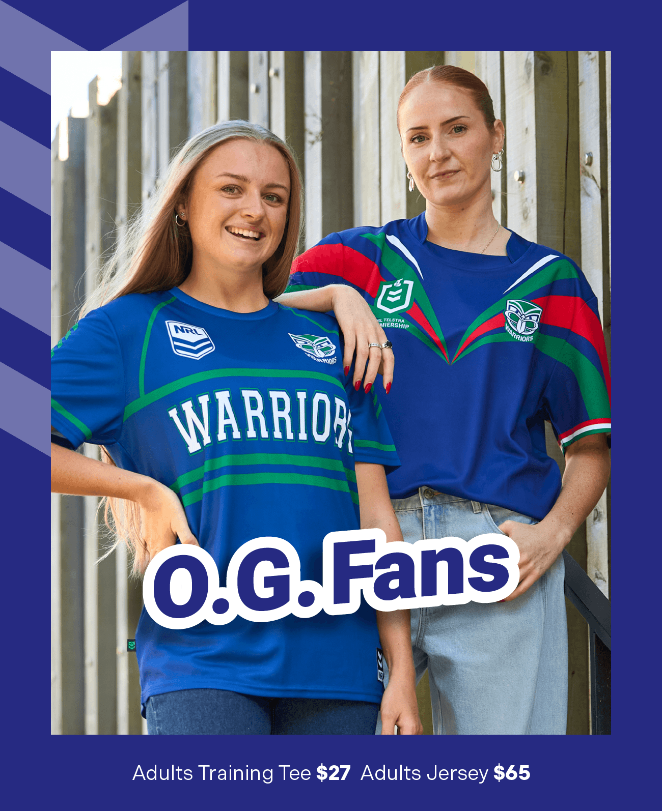 Warriors NRL Adult Rugby Top