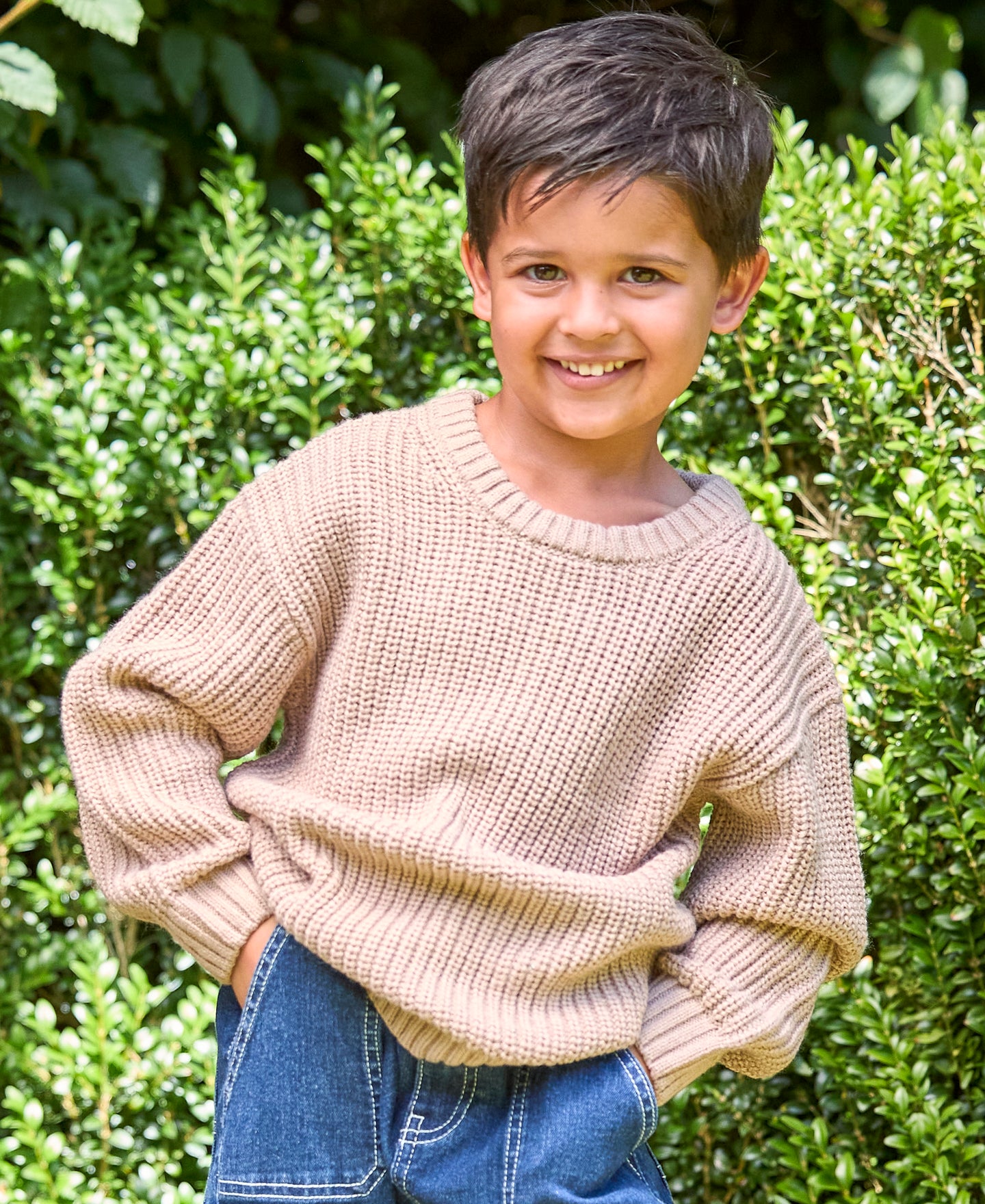 Little Kids' Crew Knit Jumper