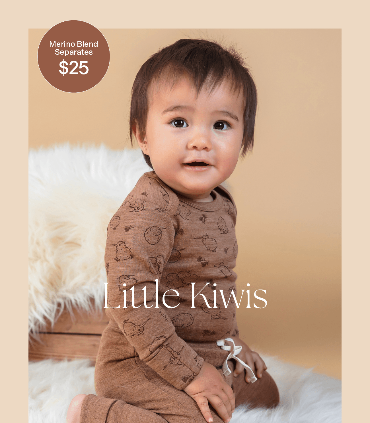 Little Kiwis Merino Blend Bodysuit