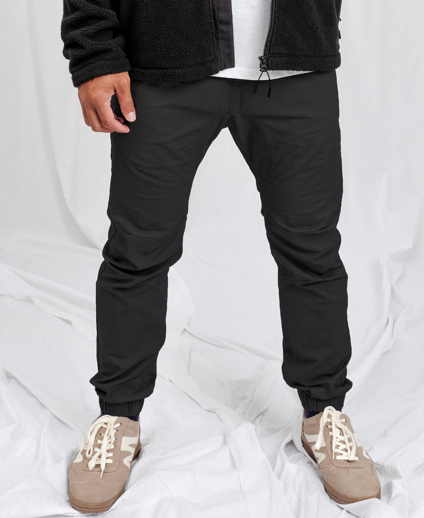 Men's Woven Stretch Jogger Pants