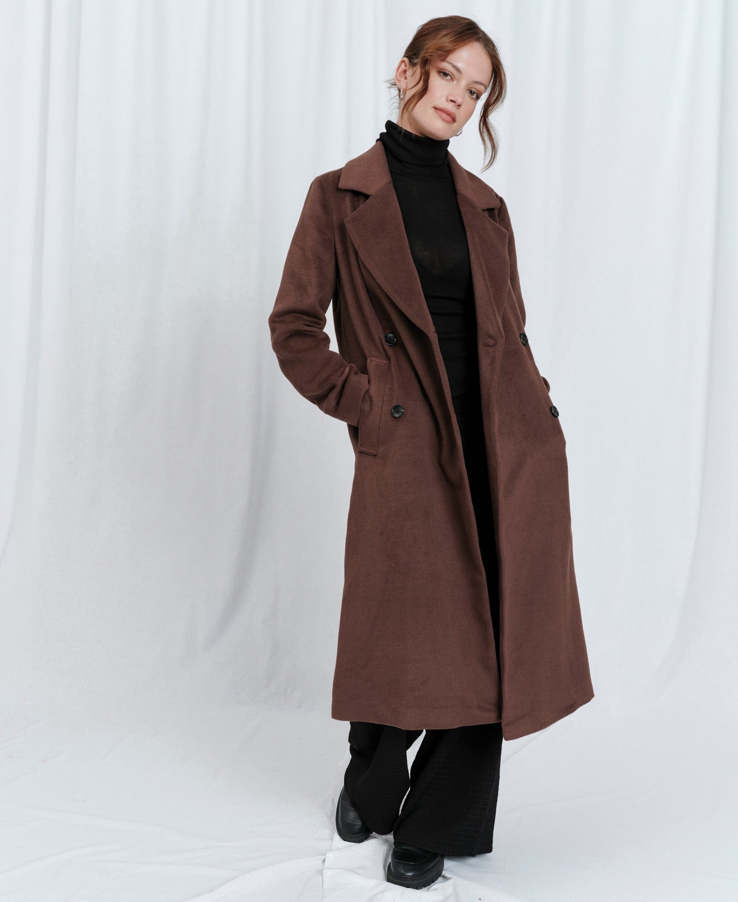 Women's Double Breasted Coat