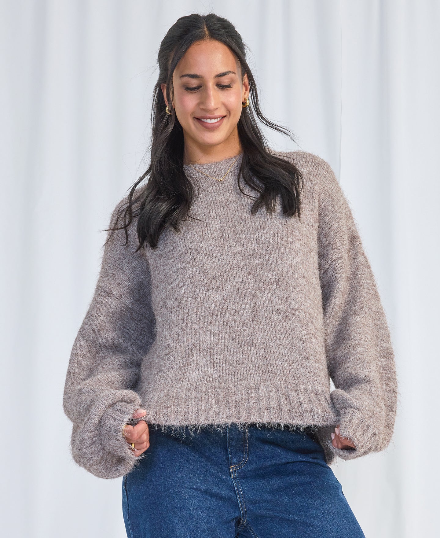 Women's Fluffy Jumper