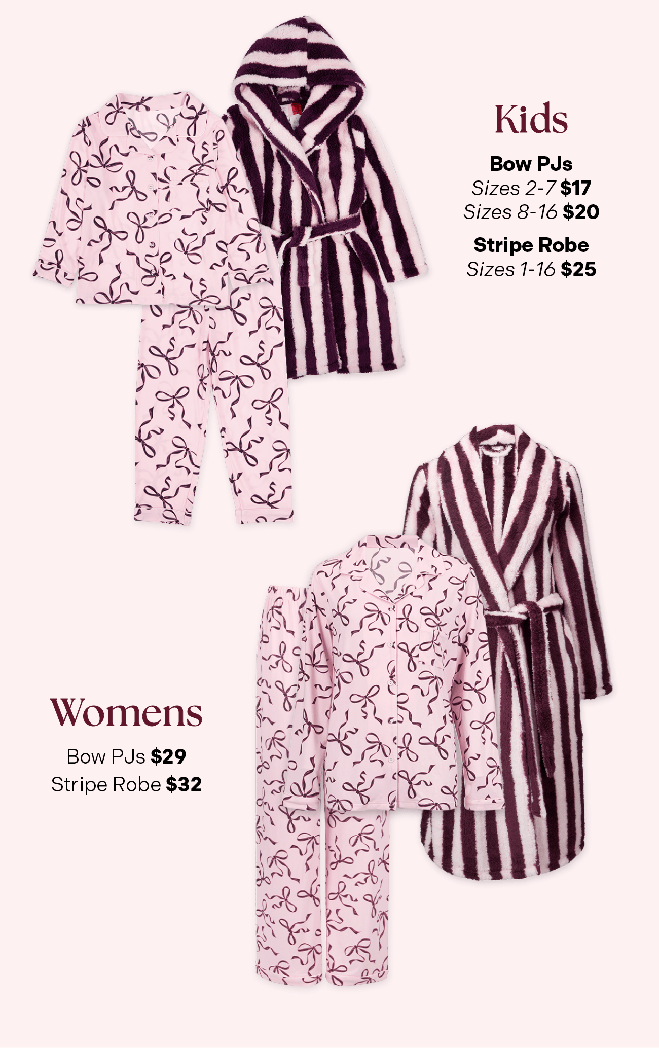 Mum & Me Mini Me Sleep Wear