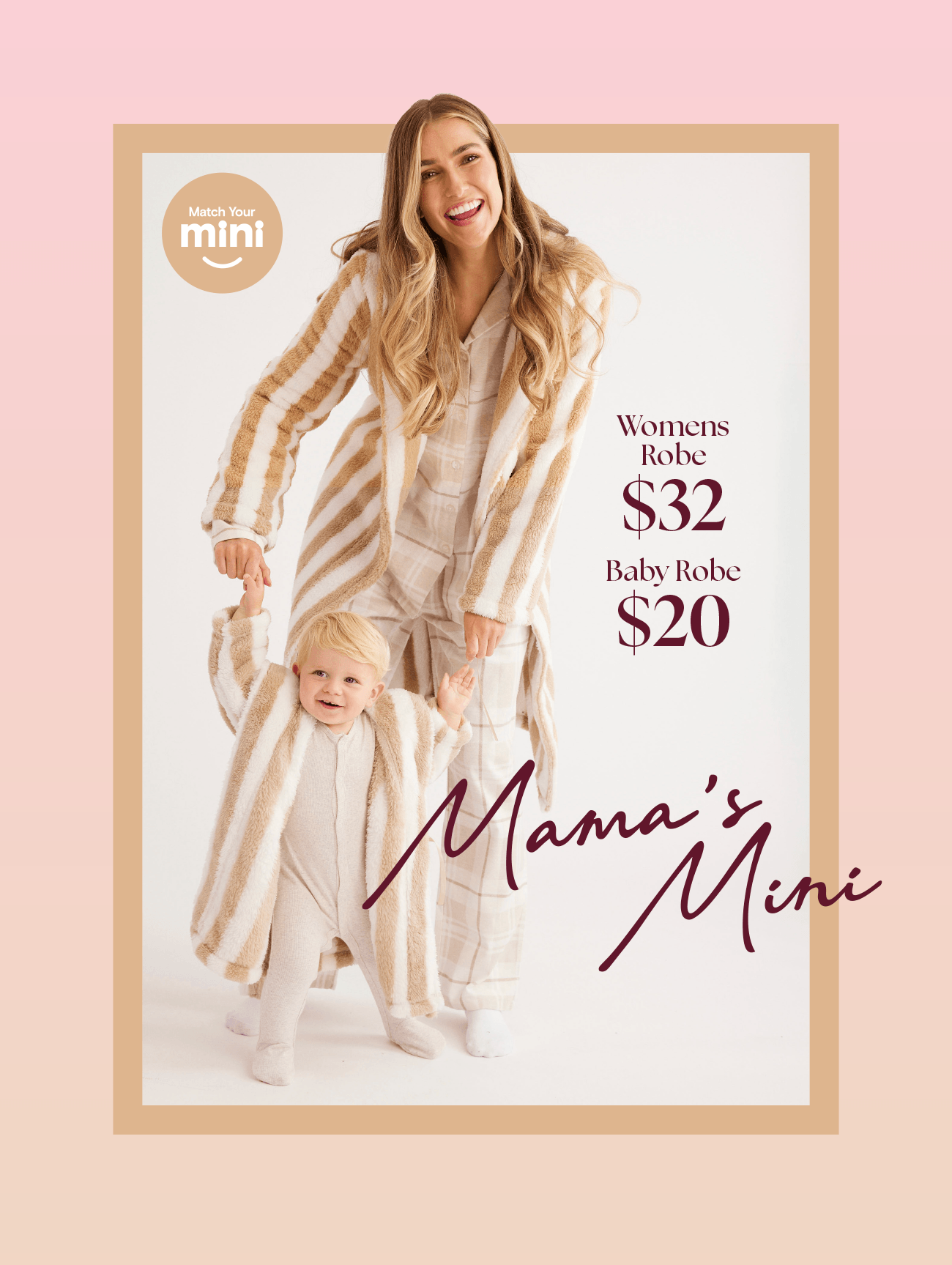 Mum & Me Mini Me Robes